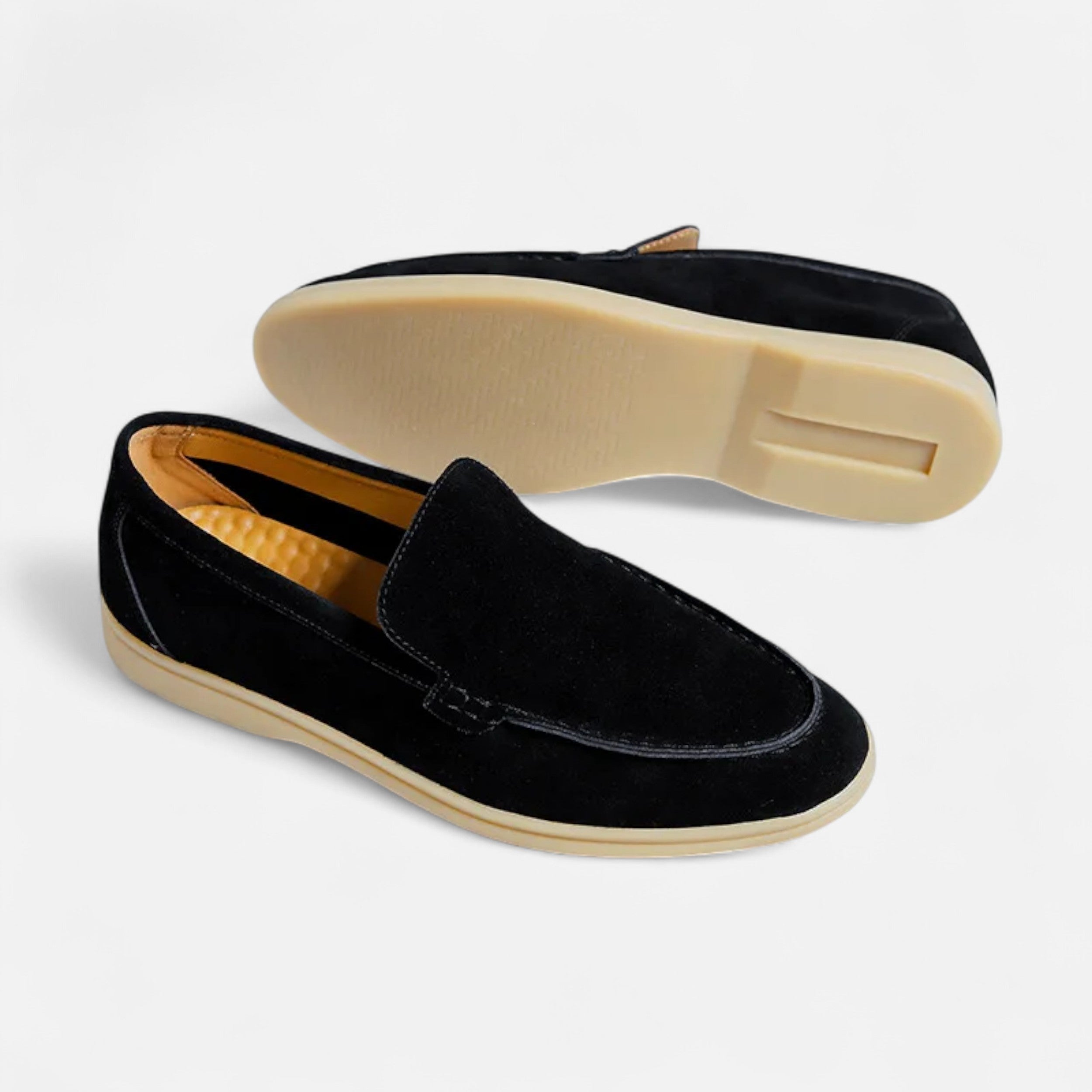 Maison Dresson | Men’s Suede Loafers | Classic Slip-On Elegance