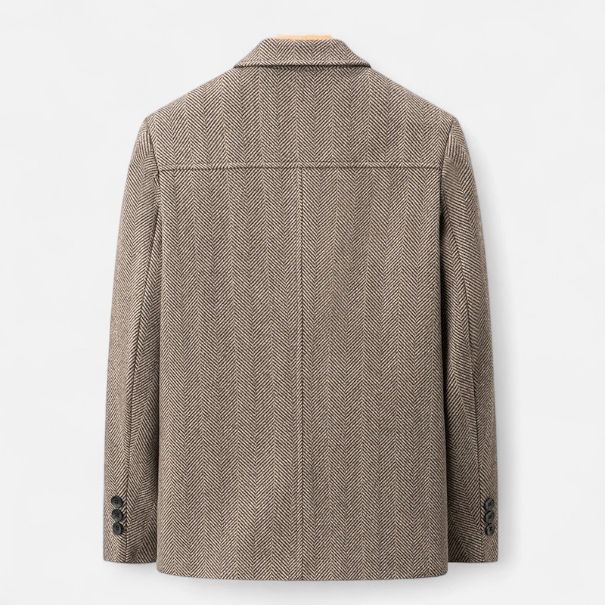 Maison Dresson | Men’s Wool Blend Jacket – Business Lapel Elegance