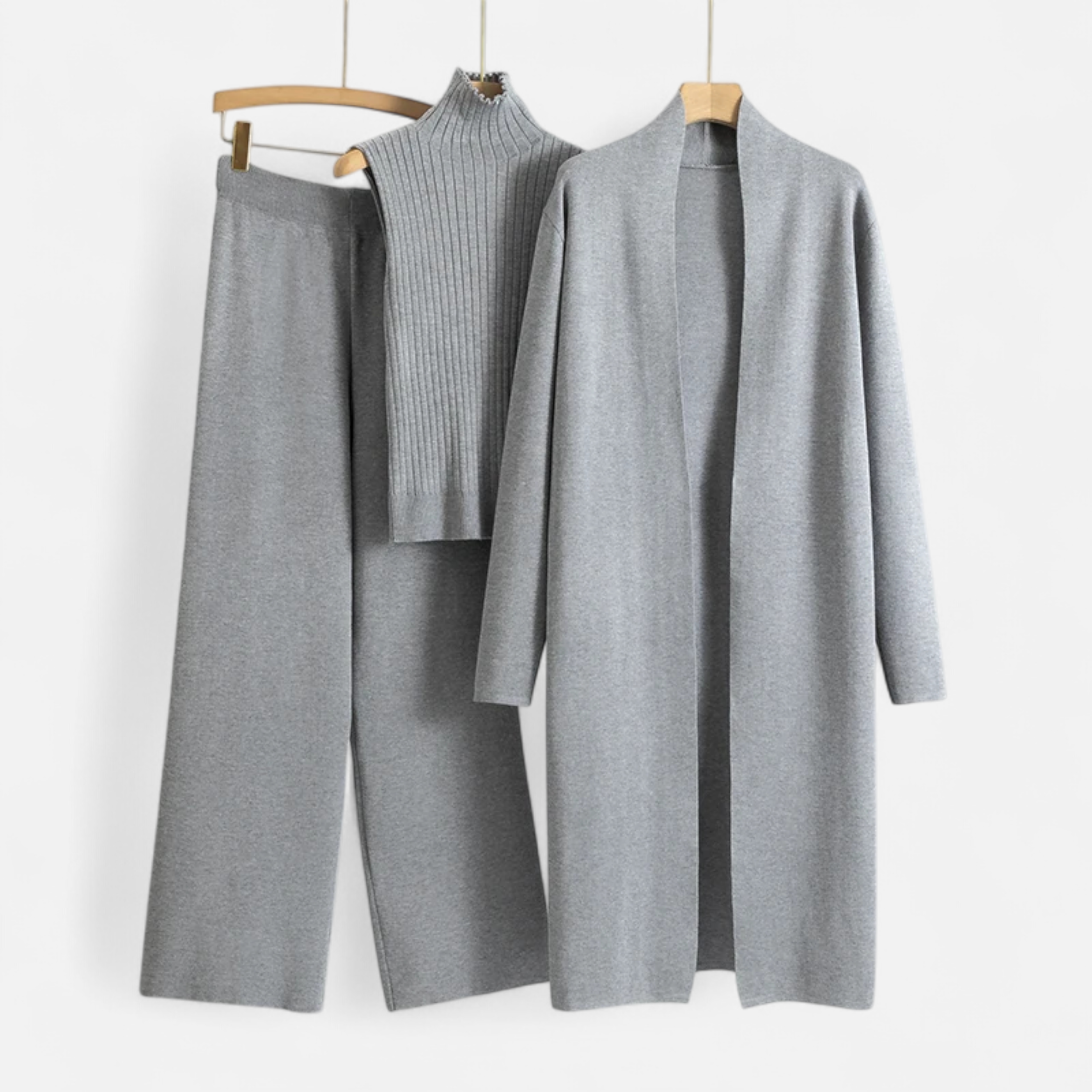 Maison Dresson | Women’s Knitted 3-Piece Cardigan Set