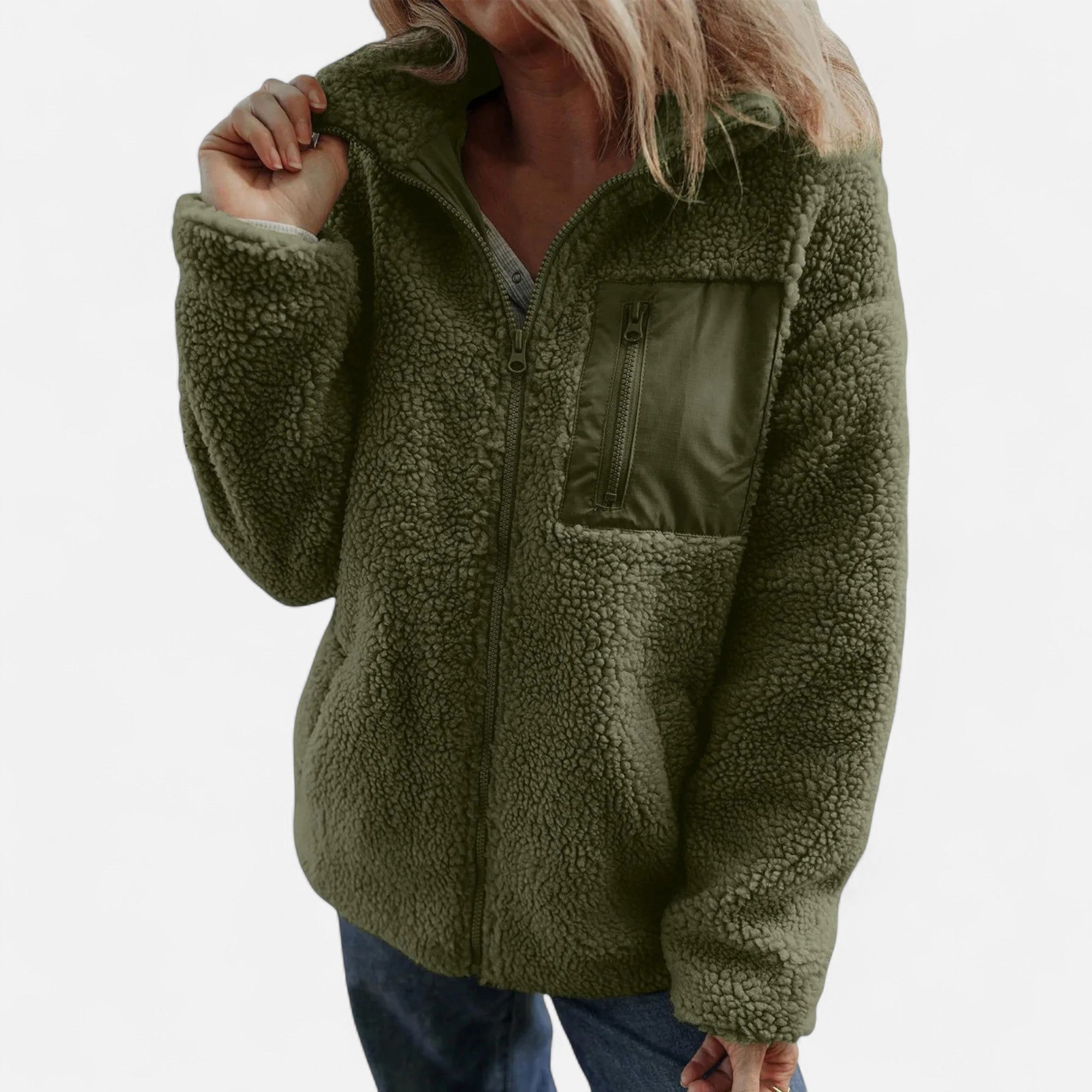 Maison Dresson | Women’s Heritage Fleece Teddy Coat