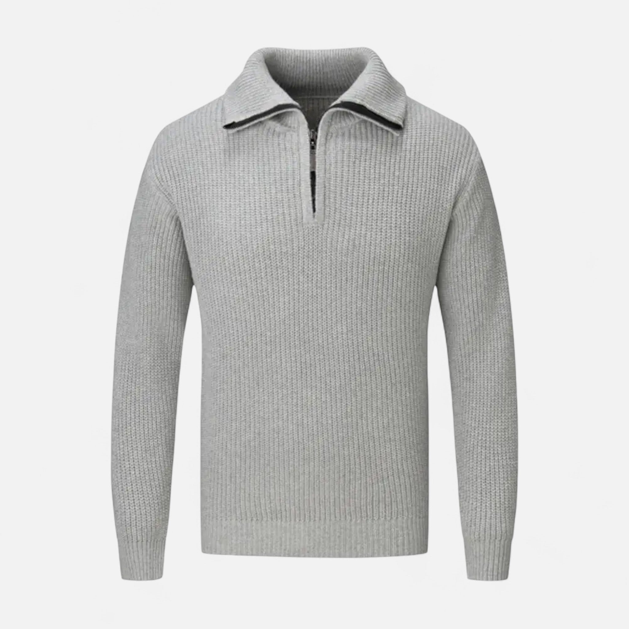 Maison Dresson | Men’s Wool-Blend Half-Zip Sweater