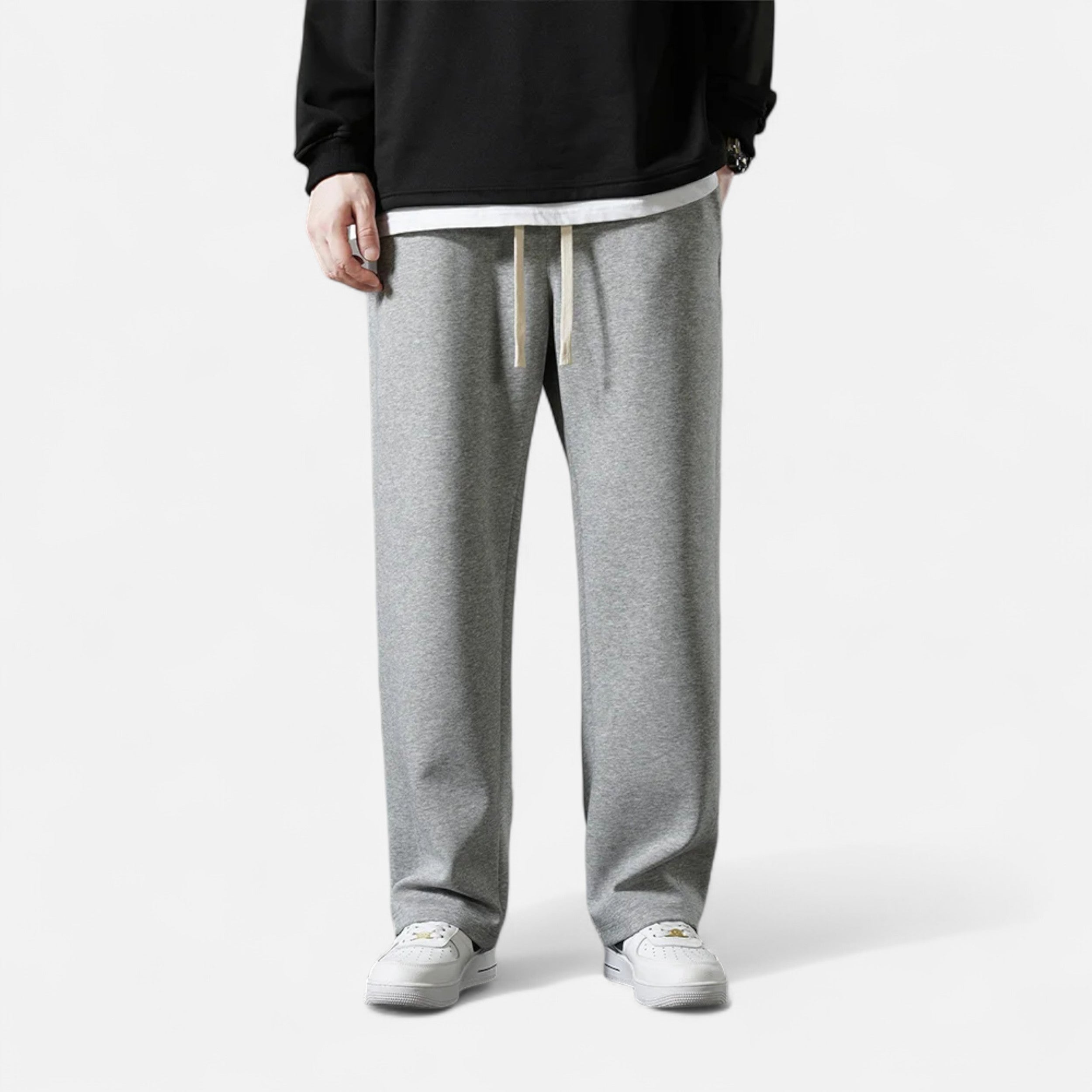Maison Dresson | Men’s Wide-Leg Cotton Jogger Pants
