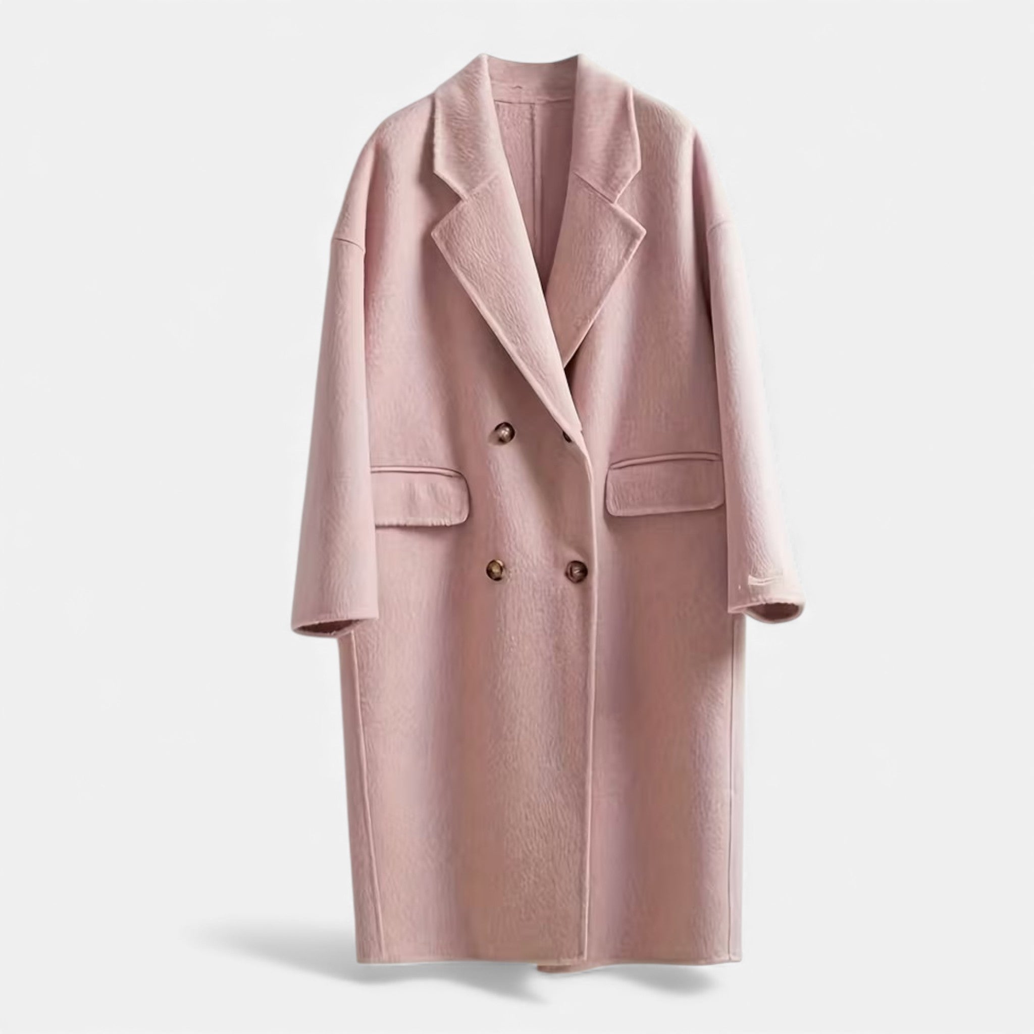 Maison Dresson | Women’s Double Pocket Wool-Blend Winter Coat