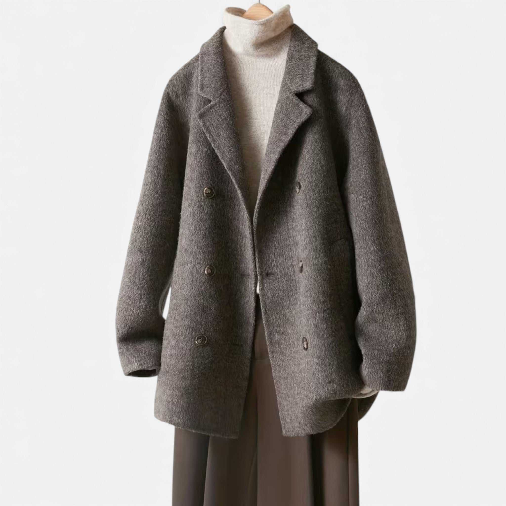 Maison Dresson | Women’s Classic Wool-Blend Winter Coat