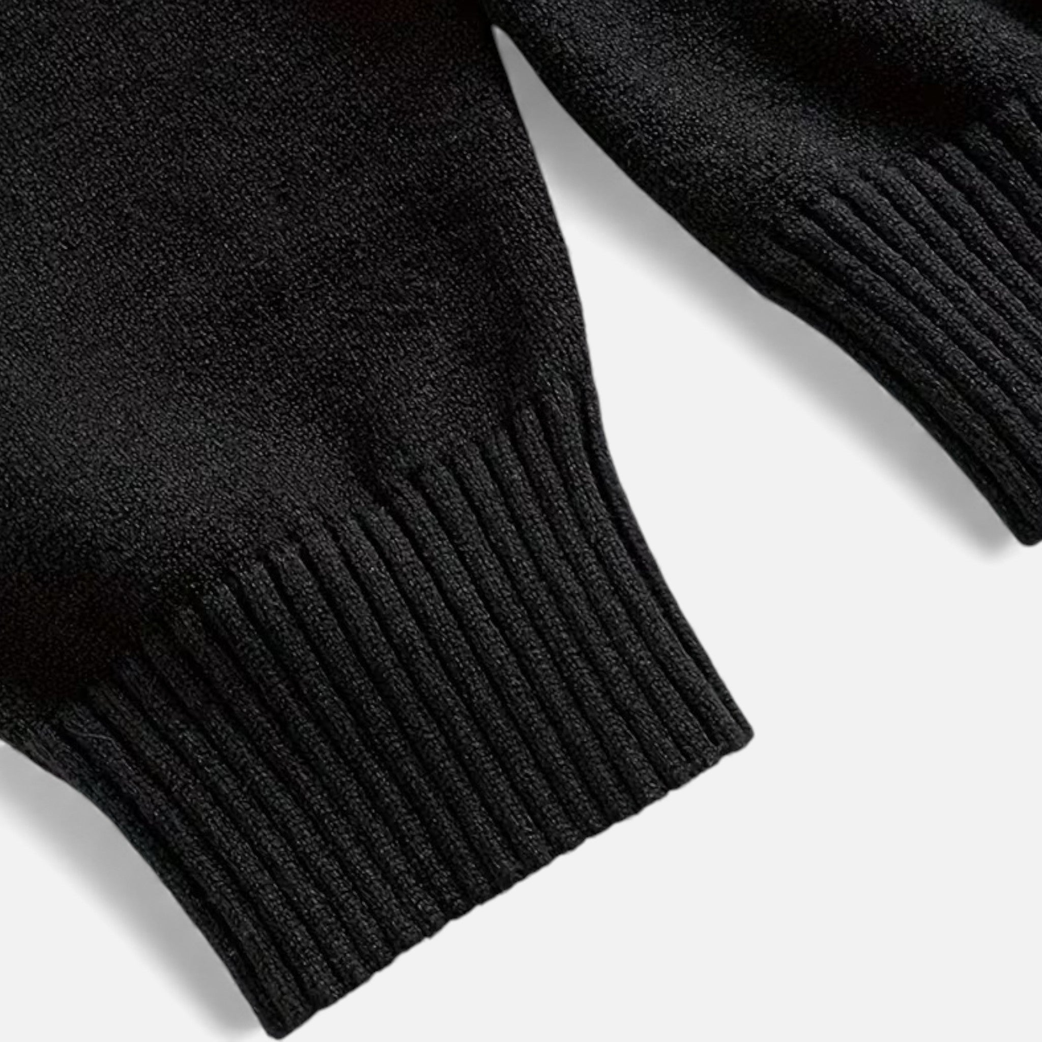 Maison Dresson | Men’s Loose-Fit Button-Up Polo Sweater