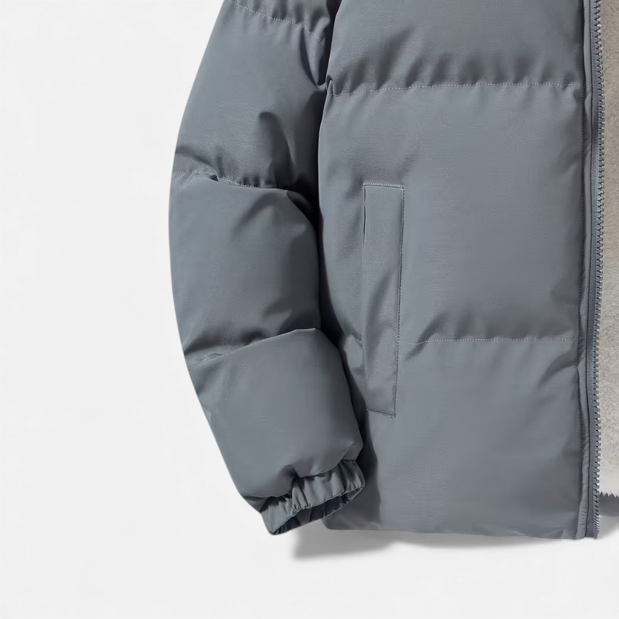 Maison Dresson | Men’s Lambswool Plush Puffer Jacket for Autumn/Winter