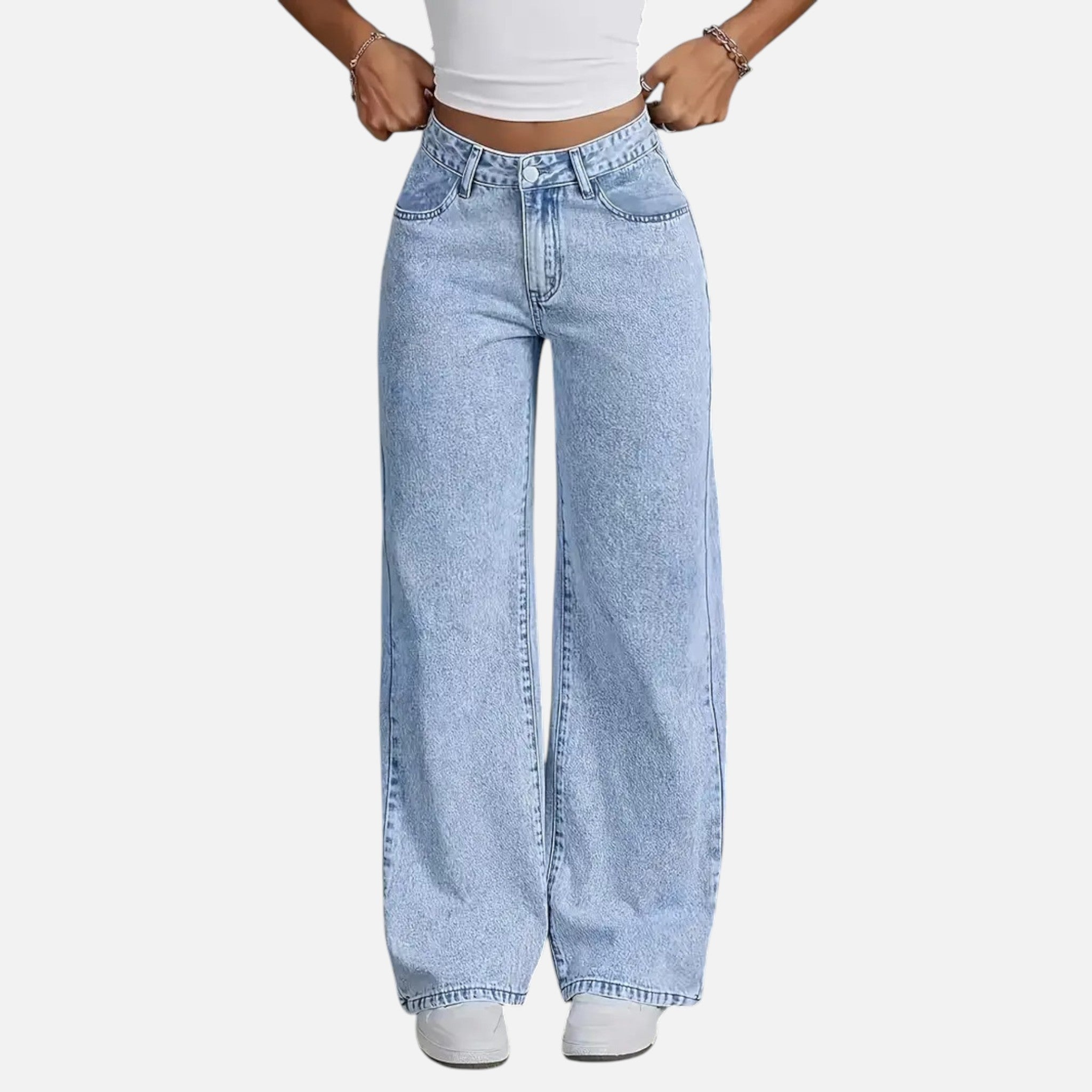 Maison Dresson | Women Loose Denim Pants – Tailored Leisure Classic