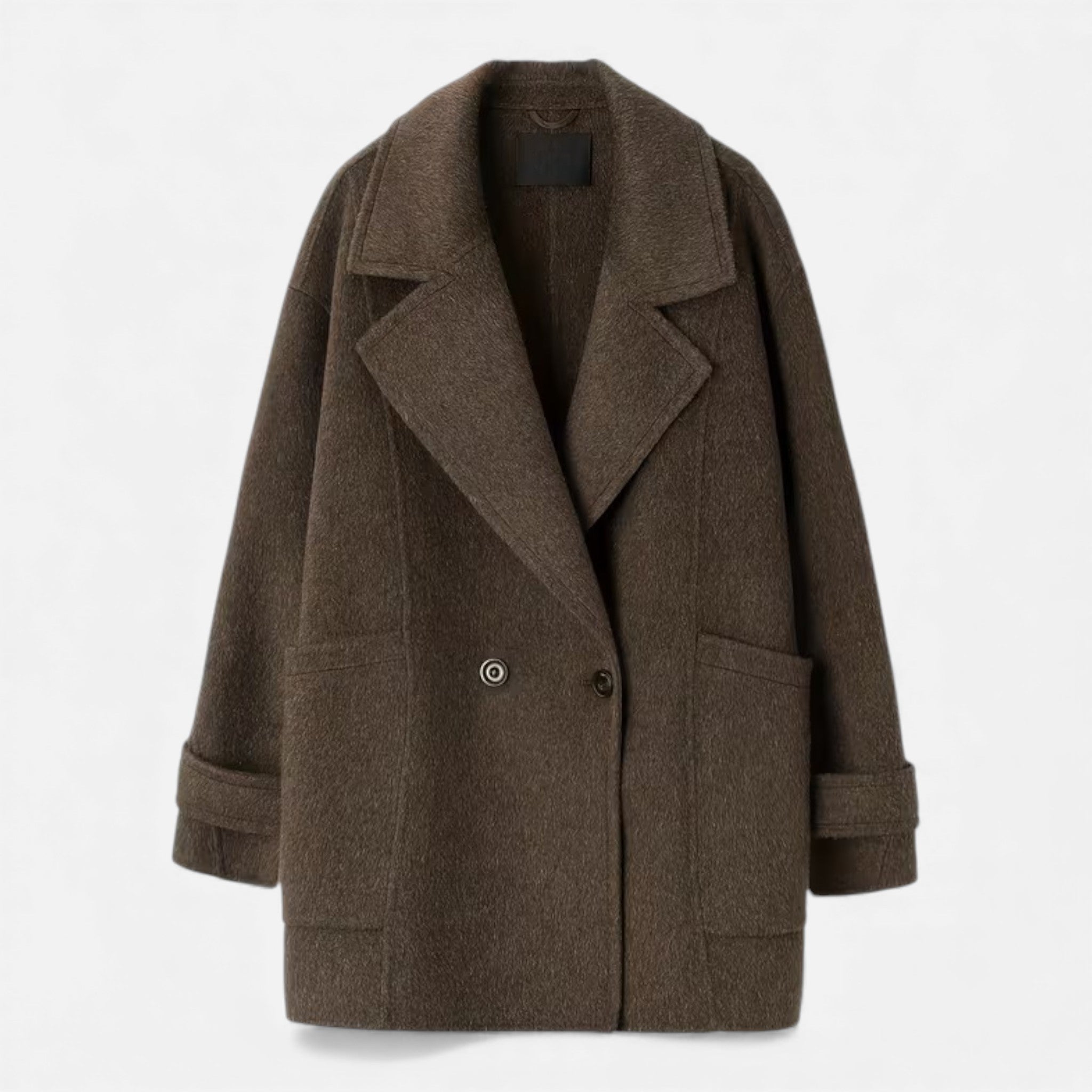 Maison Dresson | Women’s Thick Alpaca-Blend Winter Coat