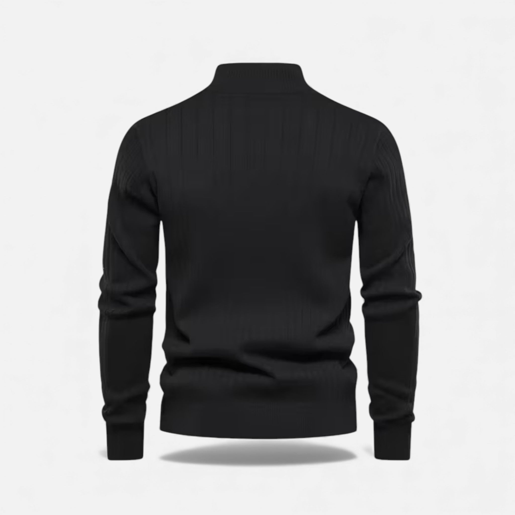 Maison Dresson | Men’s Warm Minimalist Zippered Knit Sweater