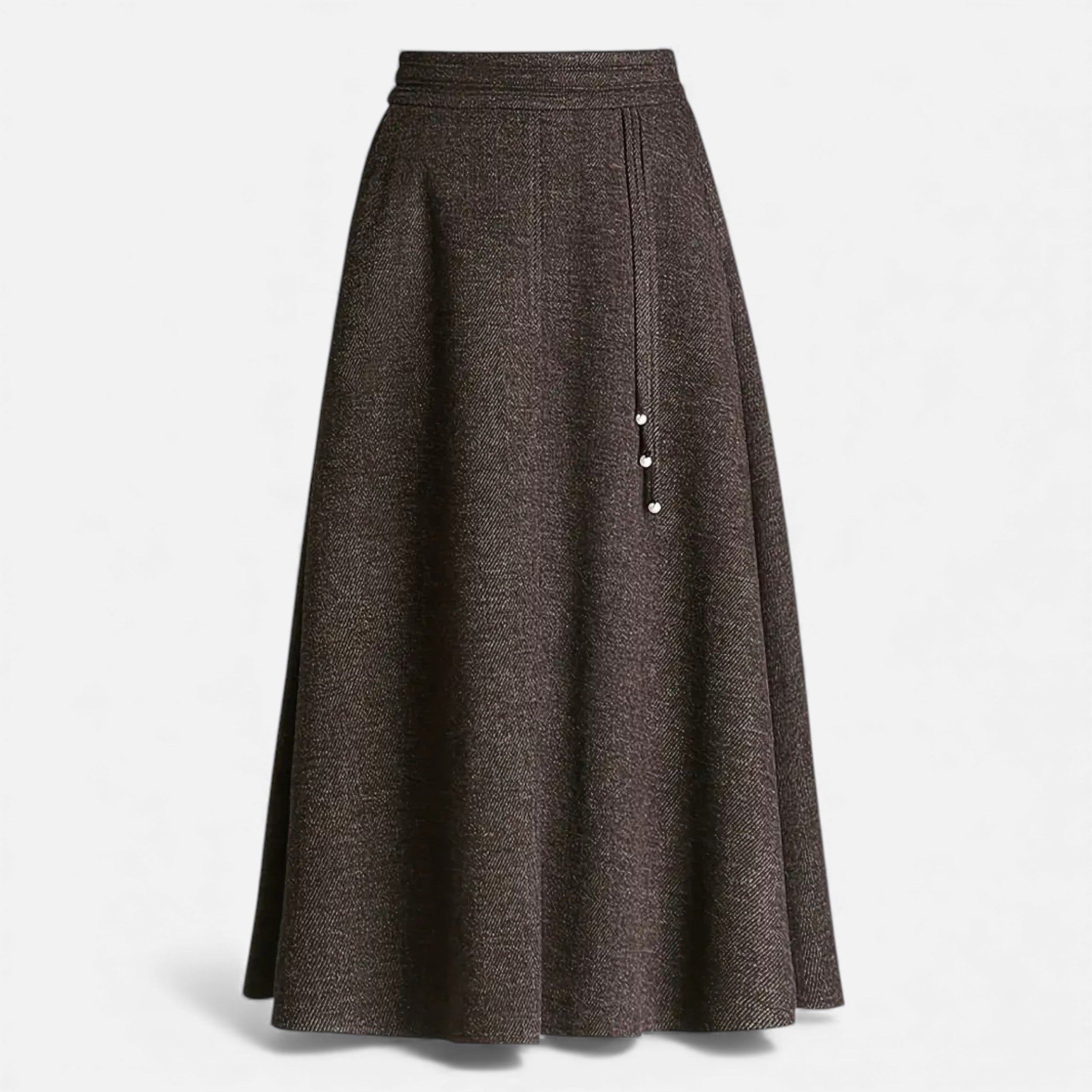 Maison Dresson | Women’s Elegant Tweed Skirt with Pockets