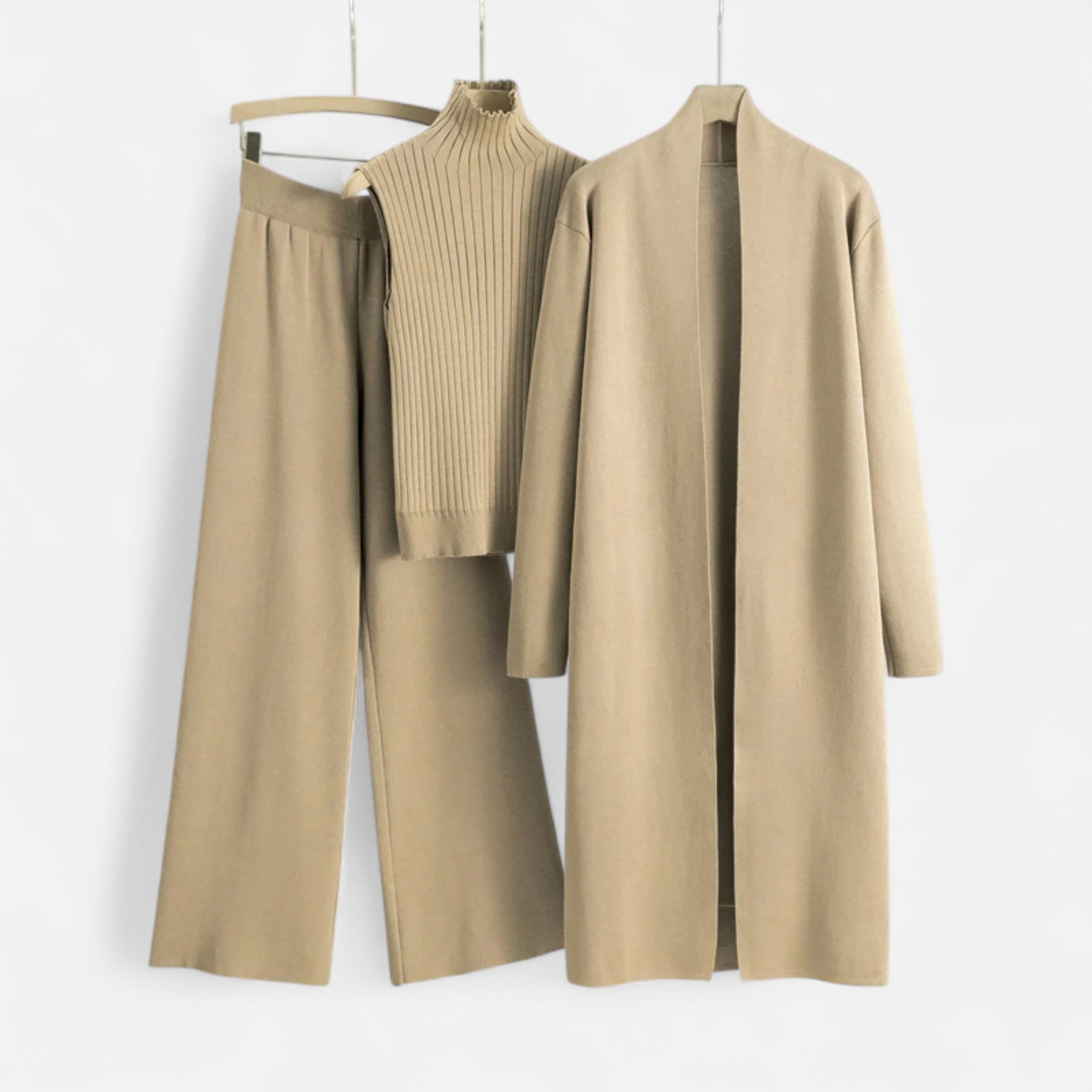 Maison Dresson | Women’s Knitted 3-Piece Cardigan Set