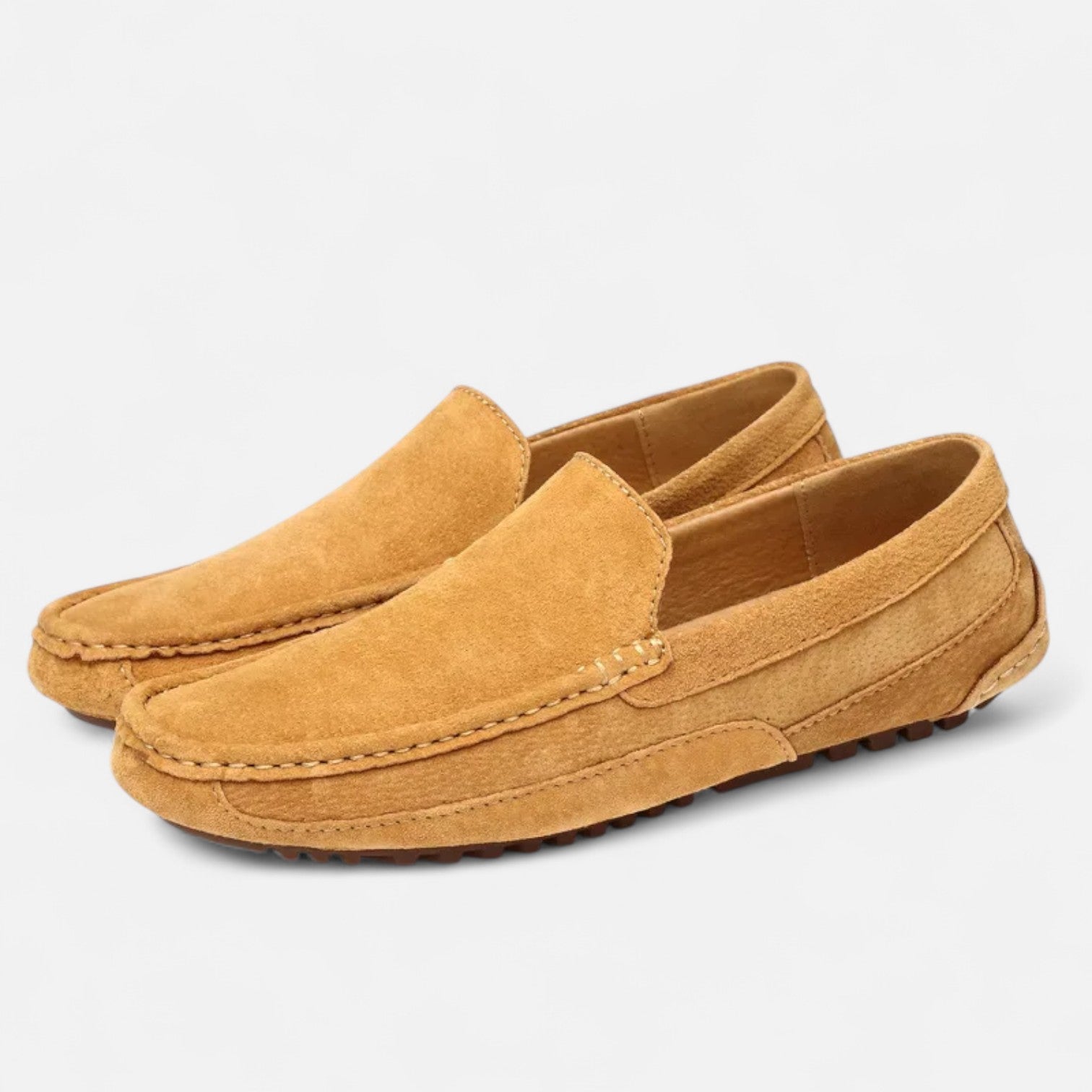 Maison Dresson | Men’s Suede Loafers – Soft Finish, Timeless Slip-On Craftsmanship