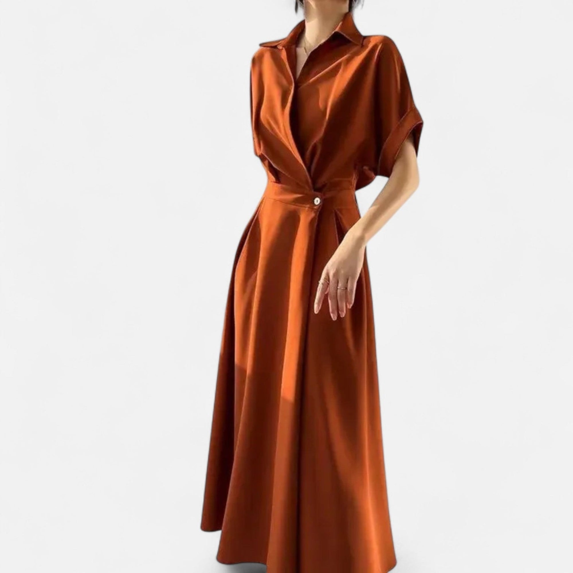 Maison Dresson | Women’s Shirt-Dress in Cotton-Blend Riviera Heritage