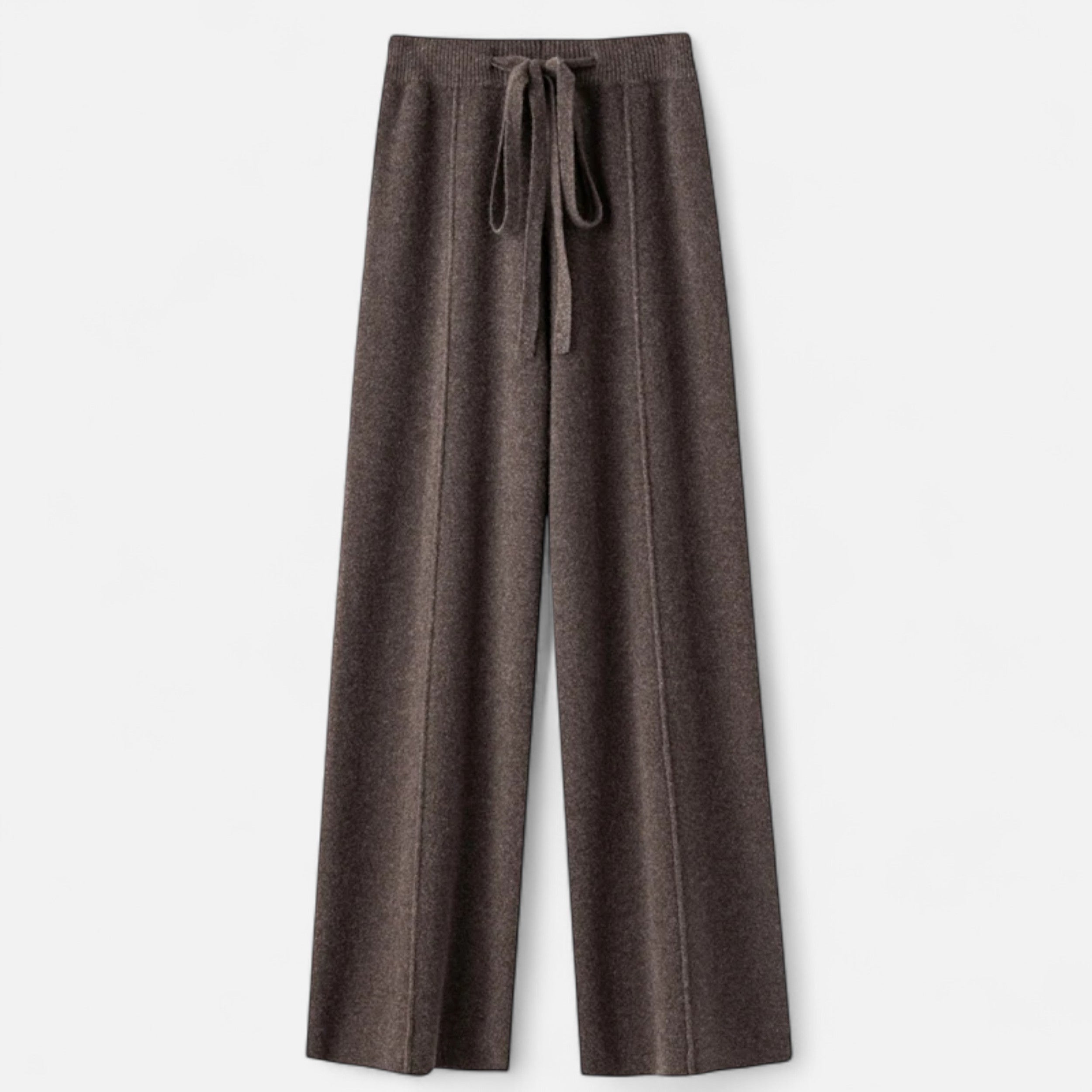 Maison Dresson | Women’s Wool Wide-Leg Knit Trousers