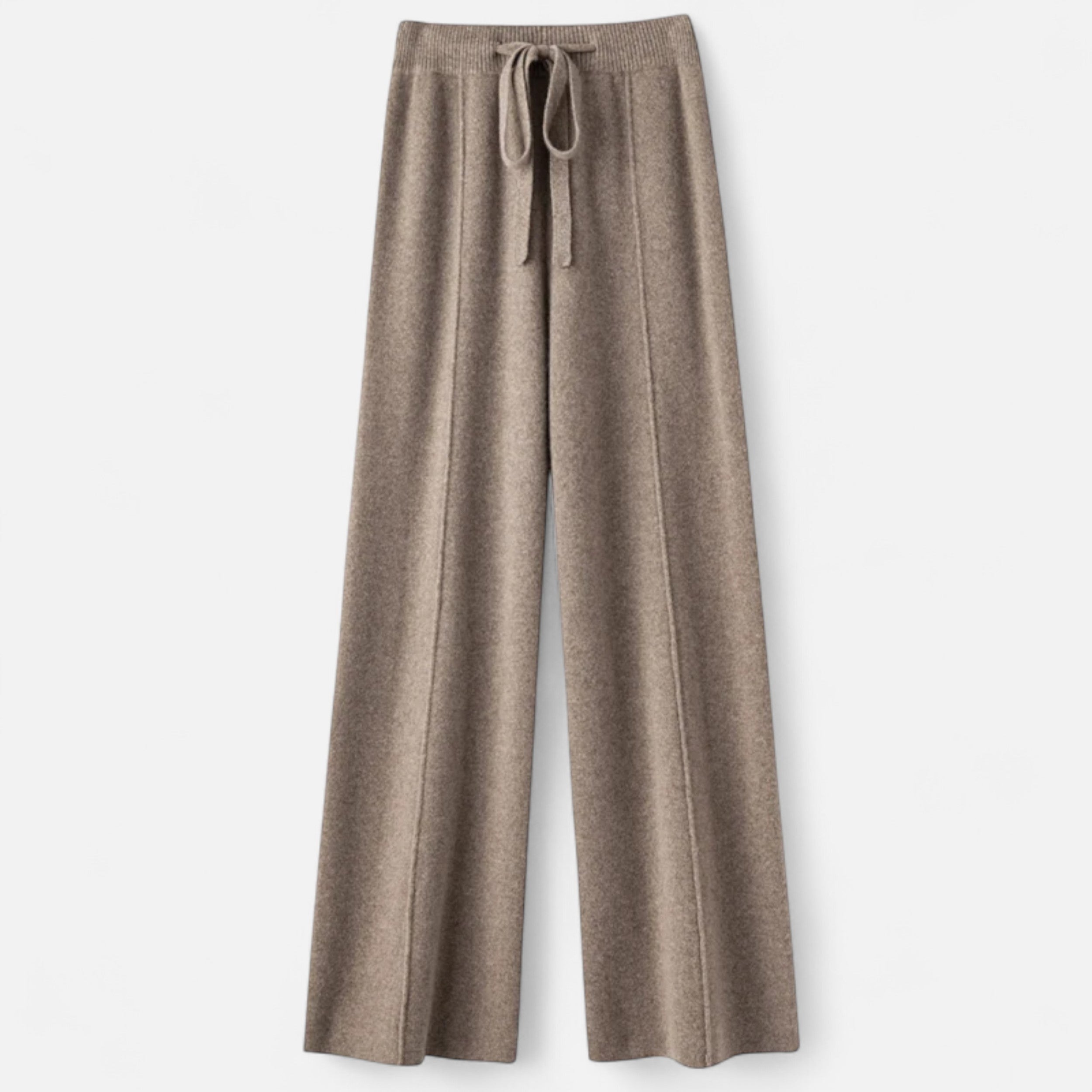 Maison Dresson | Women’s Wool Wide-Leg Knit Trousers