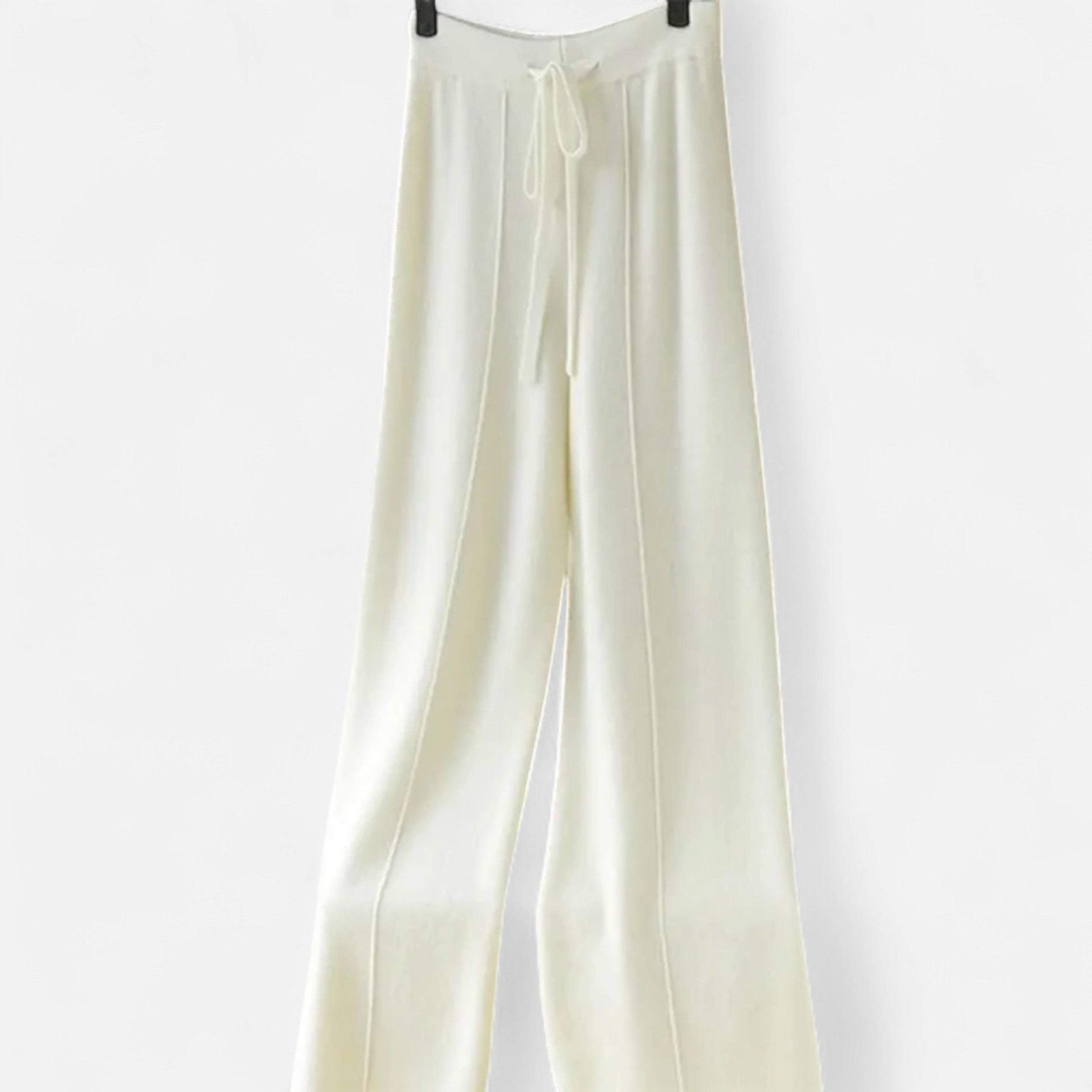 Maison Dresson | Women’s Wool Wide-Leg Knit Trousers