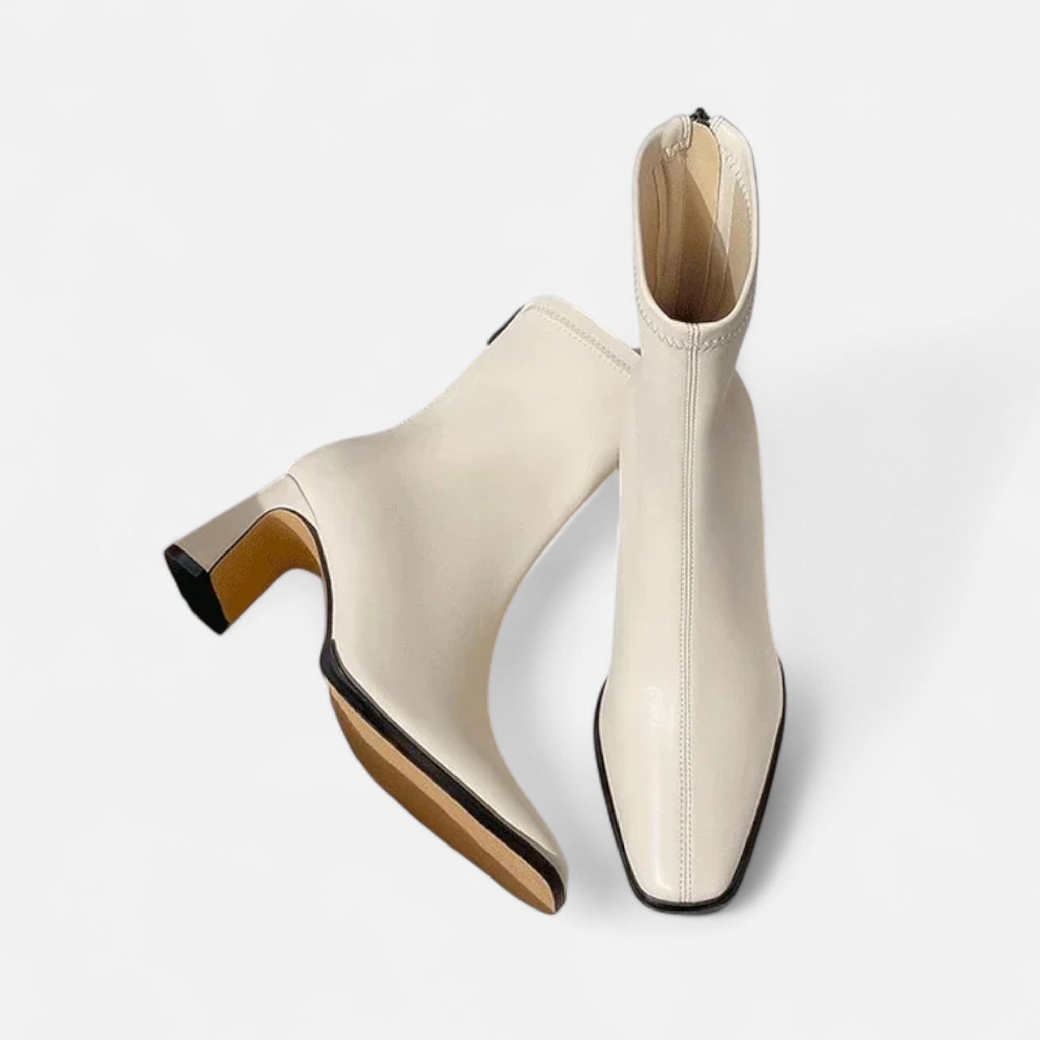 Maison Dresson | Women’s Vintage Square-Toe Ankle Boots