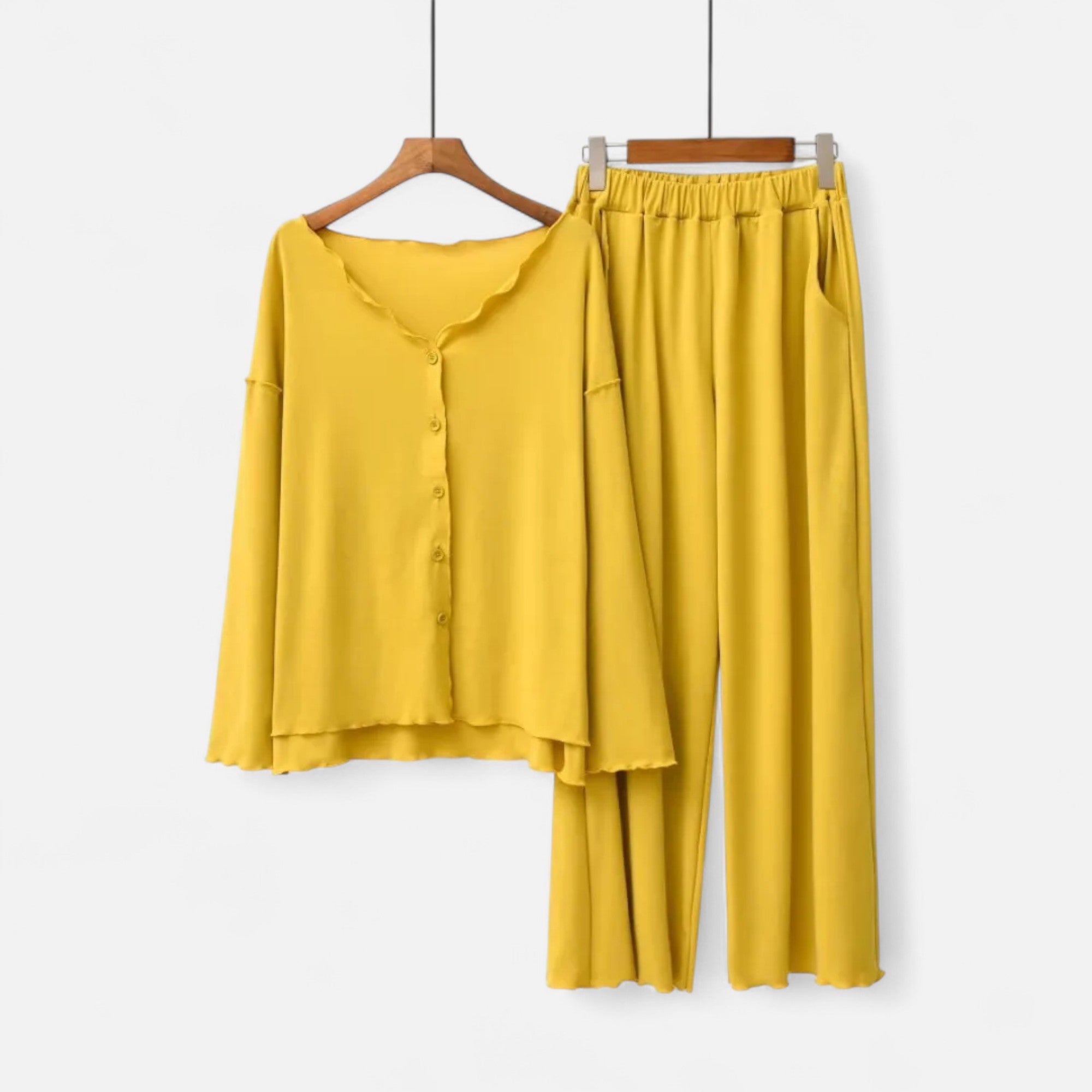 Maison Dresson | Women’s Two-Piece Cashmere-Touch Loungewear Set