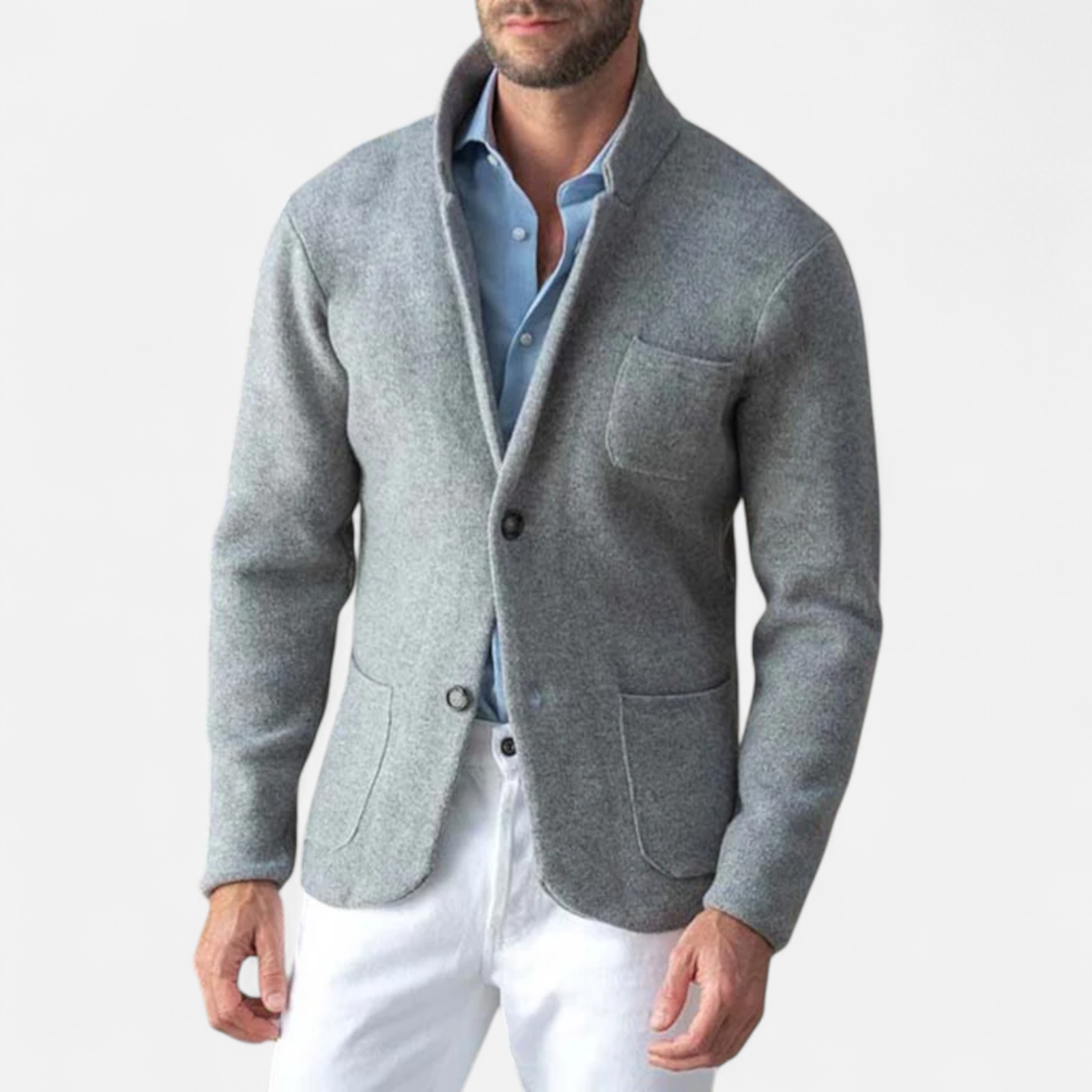 Maison Dresson | Men’s Vintage Wool Stand-Collar Jacket