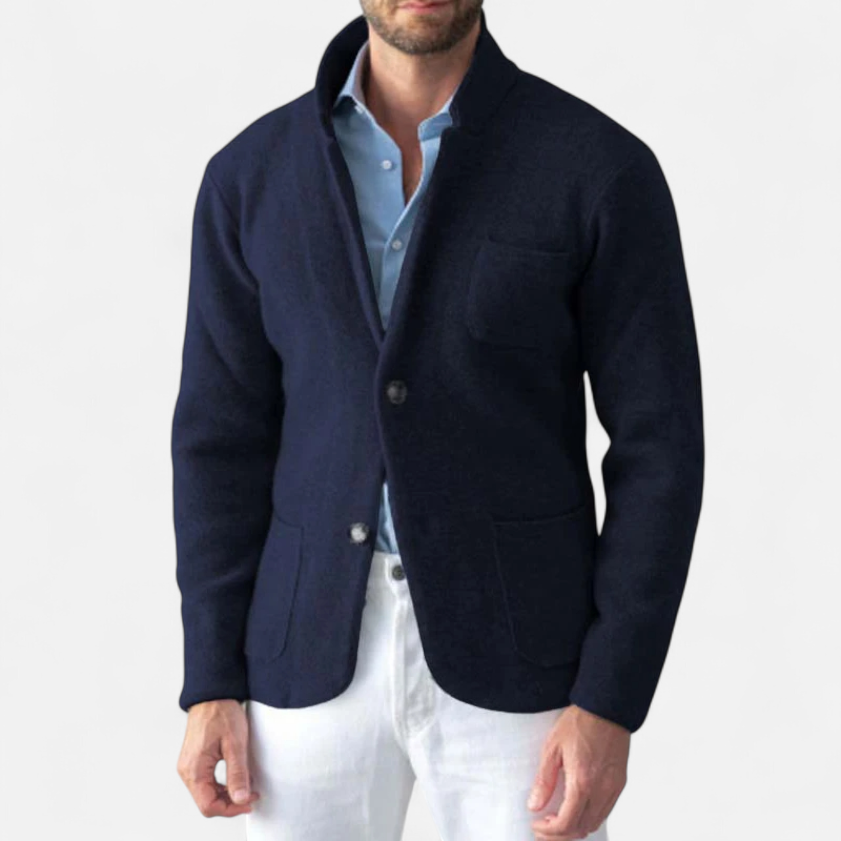 Maison Dresson | Men’s Vintage Wool Stand-Collar Jacket
