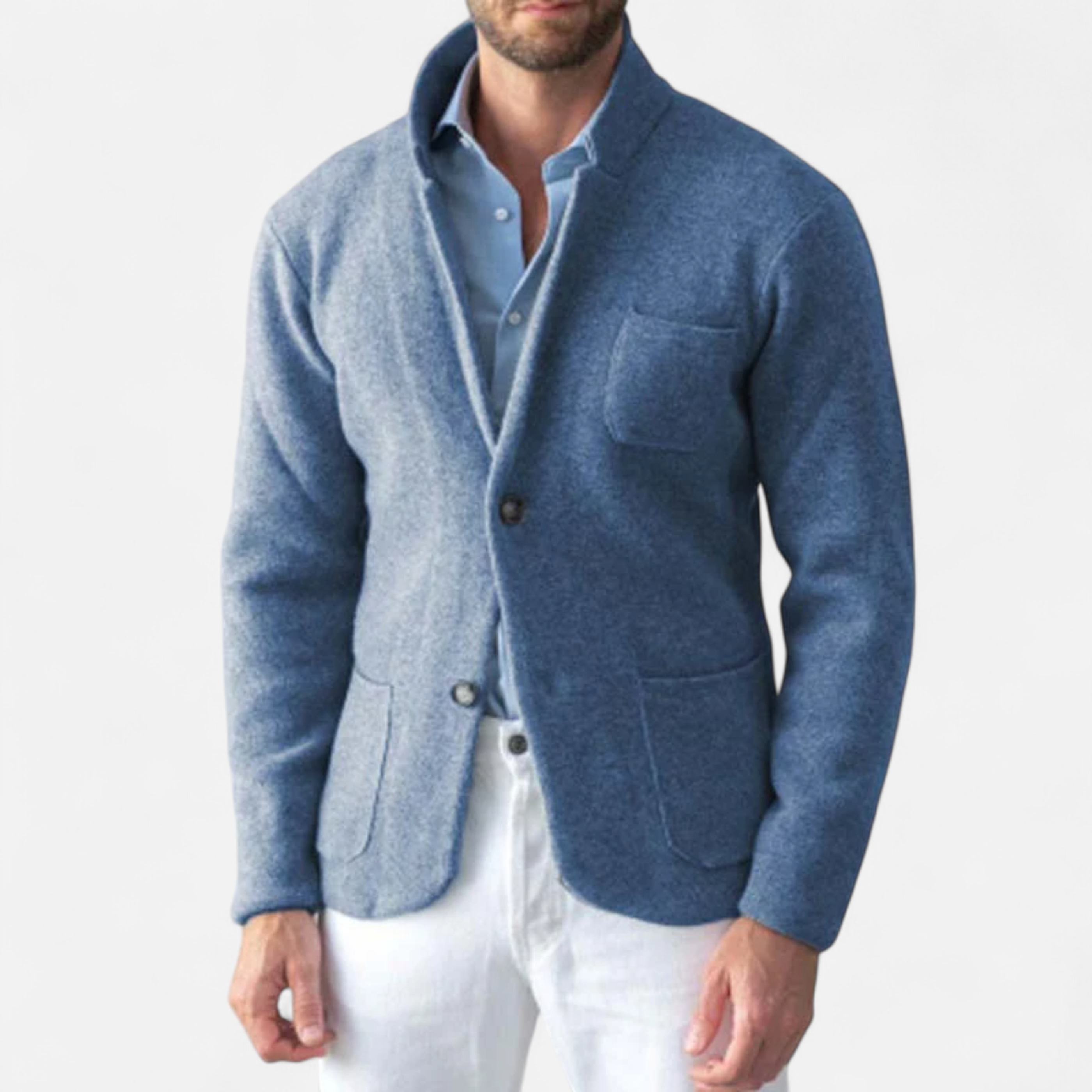 Maison Dresson | Men’s Vintage Wool Stand-Collar Jacket
