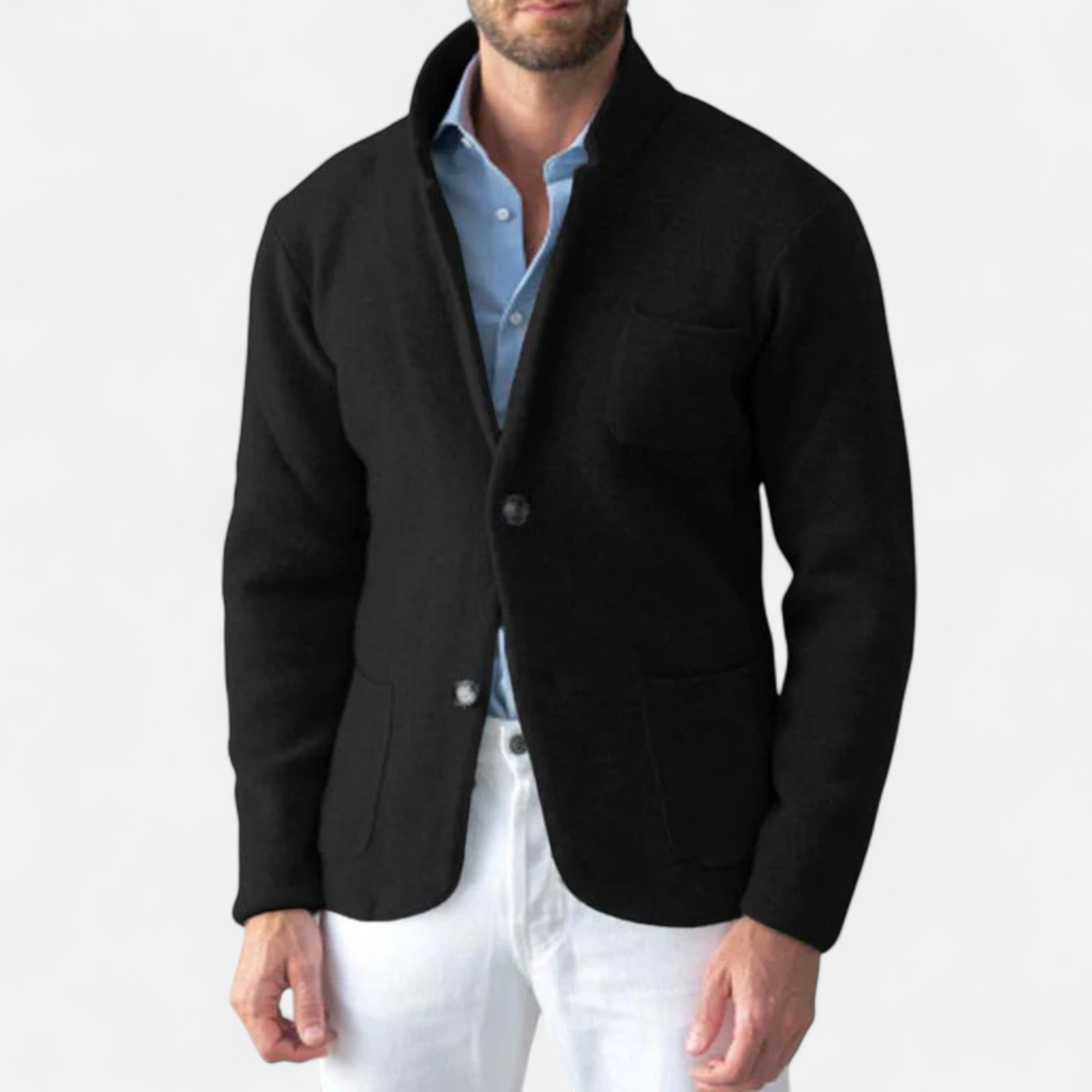 Maison Dresson | Men’s Vintage Wool Stand-Collar Jacket