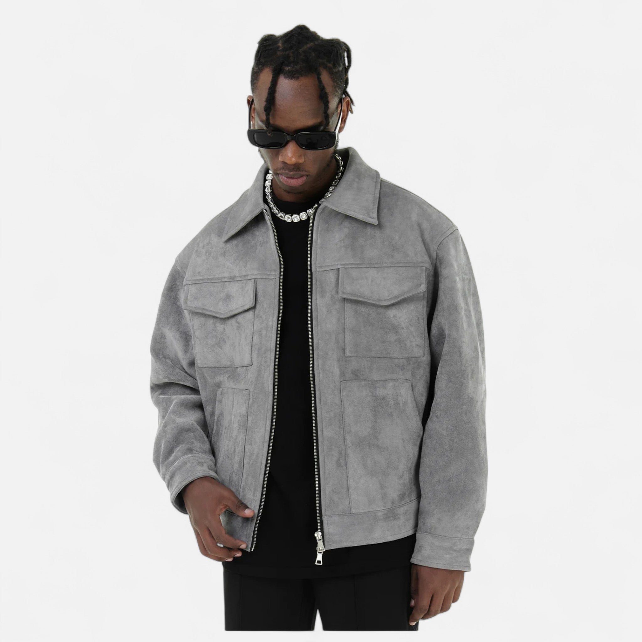 Maison Dresson | Men’s Loose-Fit Suede Jacket
