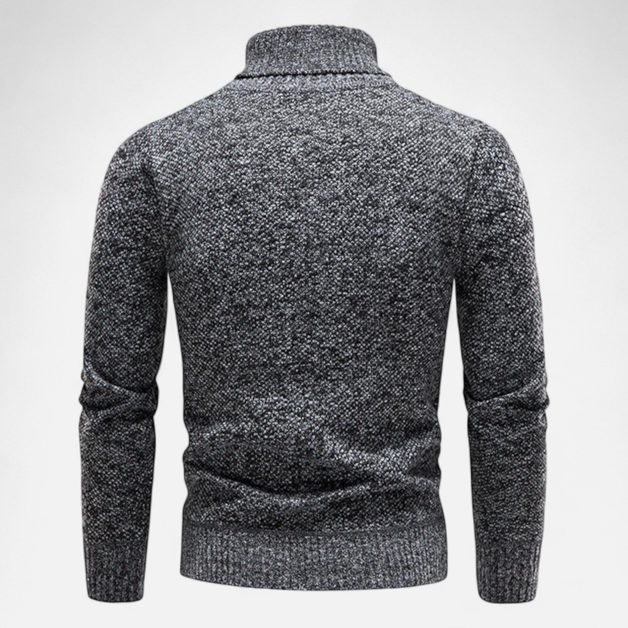 Maison Dresson | Men’s Knitted Turtleneck Sweater – Thick Winter Warmth
