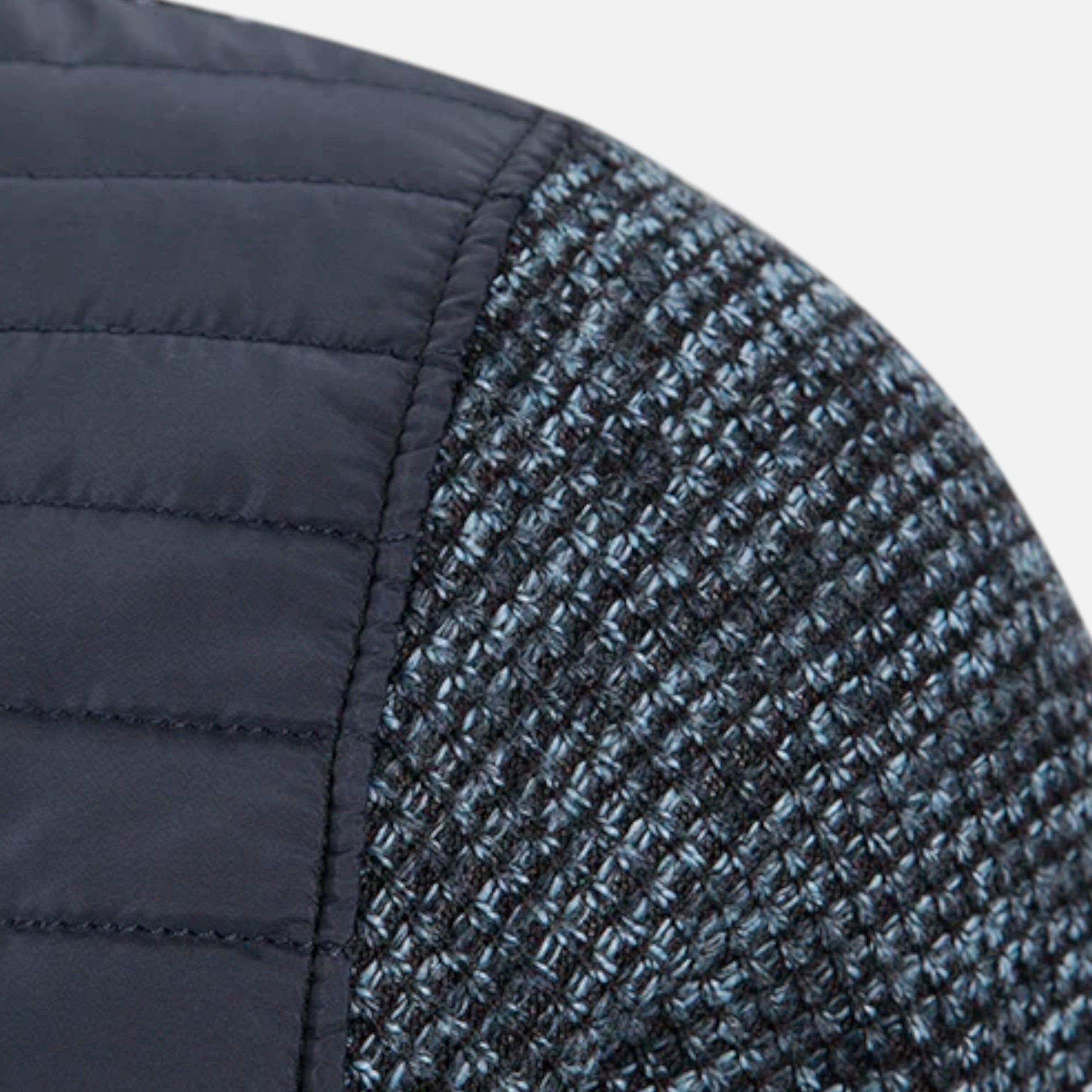 Maison Dresson | Men’s Fleece Stand-Collar Patchwork Jacket