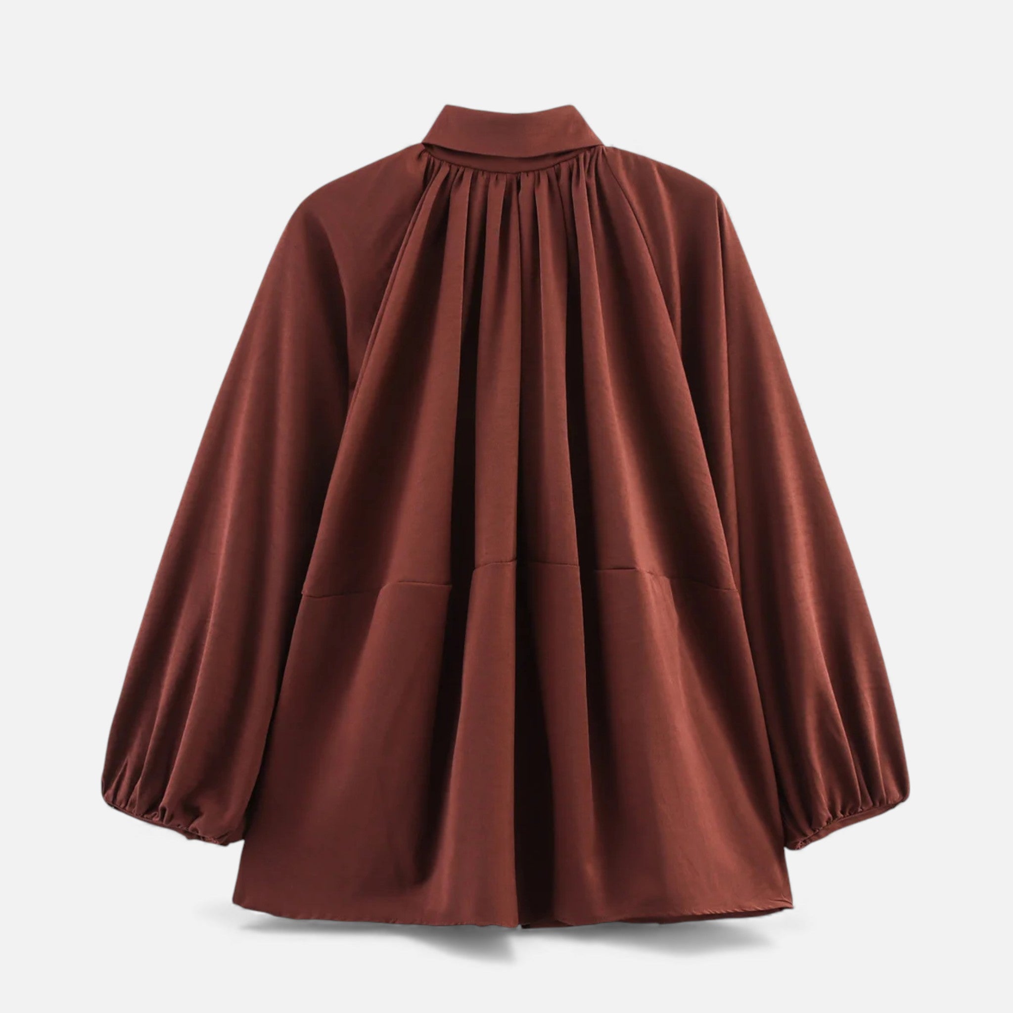 Maison Dresson | Women’s Pleated Lapel Blouse