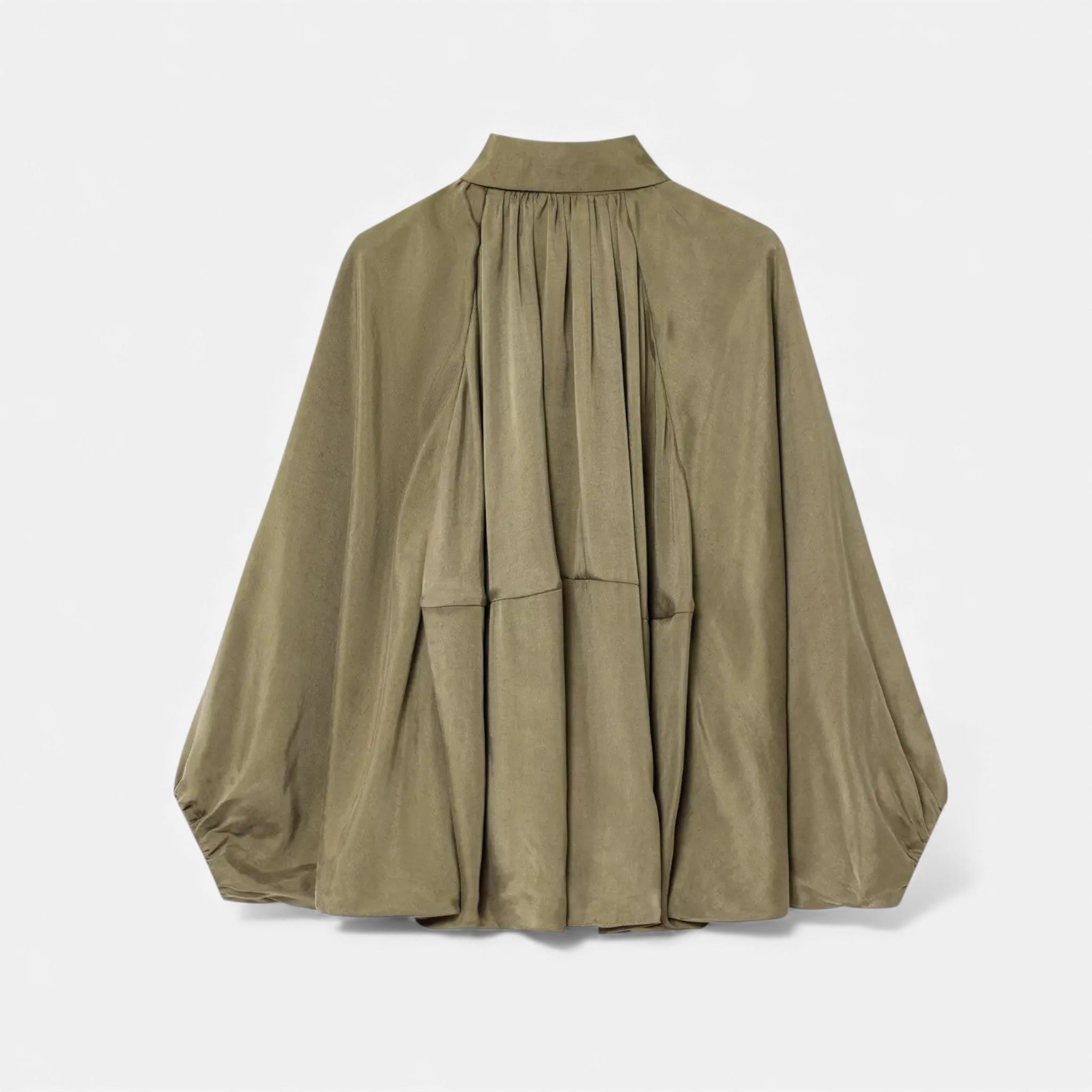Maison Dresson | Women’s Pleated Lapel Blouse