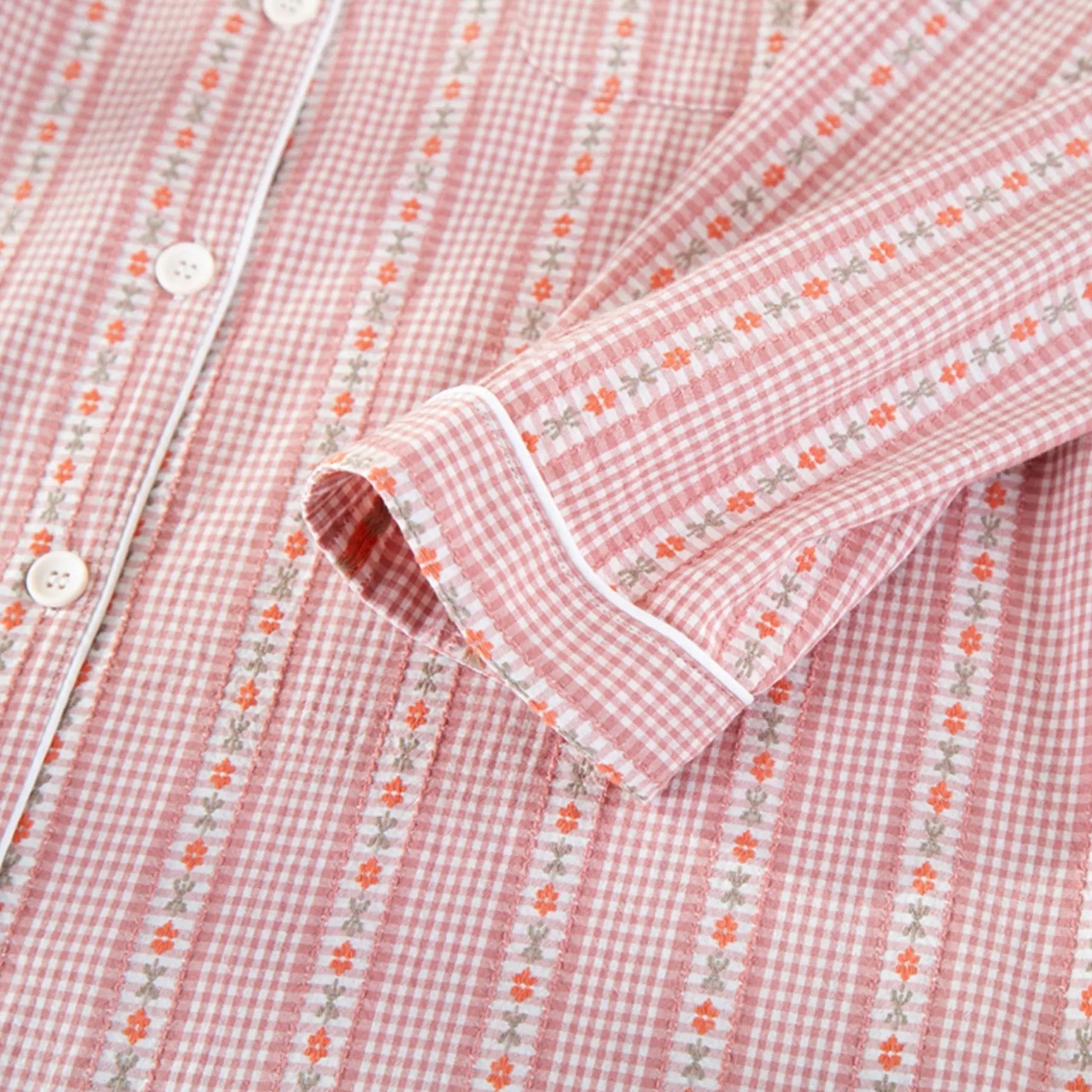 Maison Dresson | Women’s Pure Cotton Pyjama Set with Cardigan Style