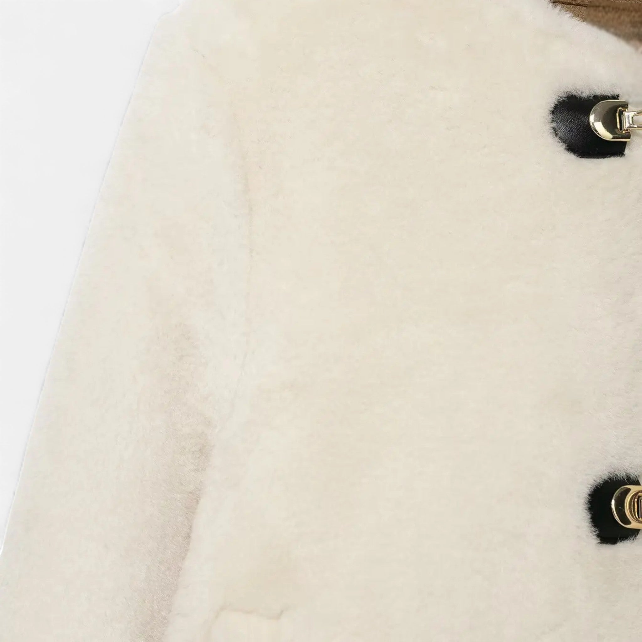 Maison Dresson | Women’s Faux Fur Toggle Button Jacket
