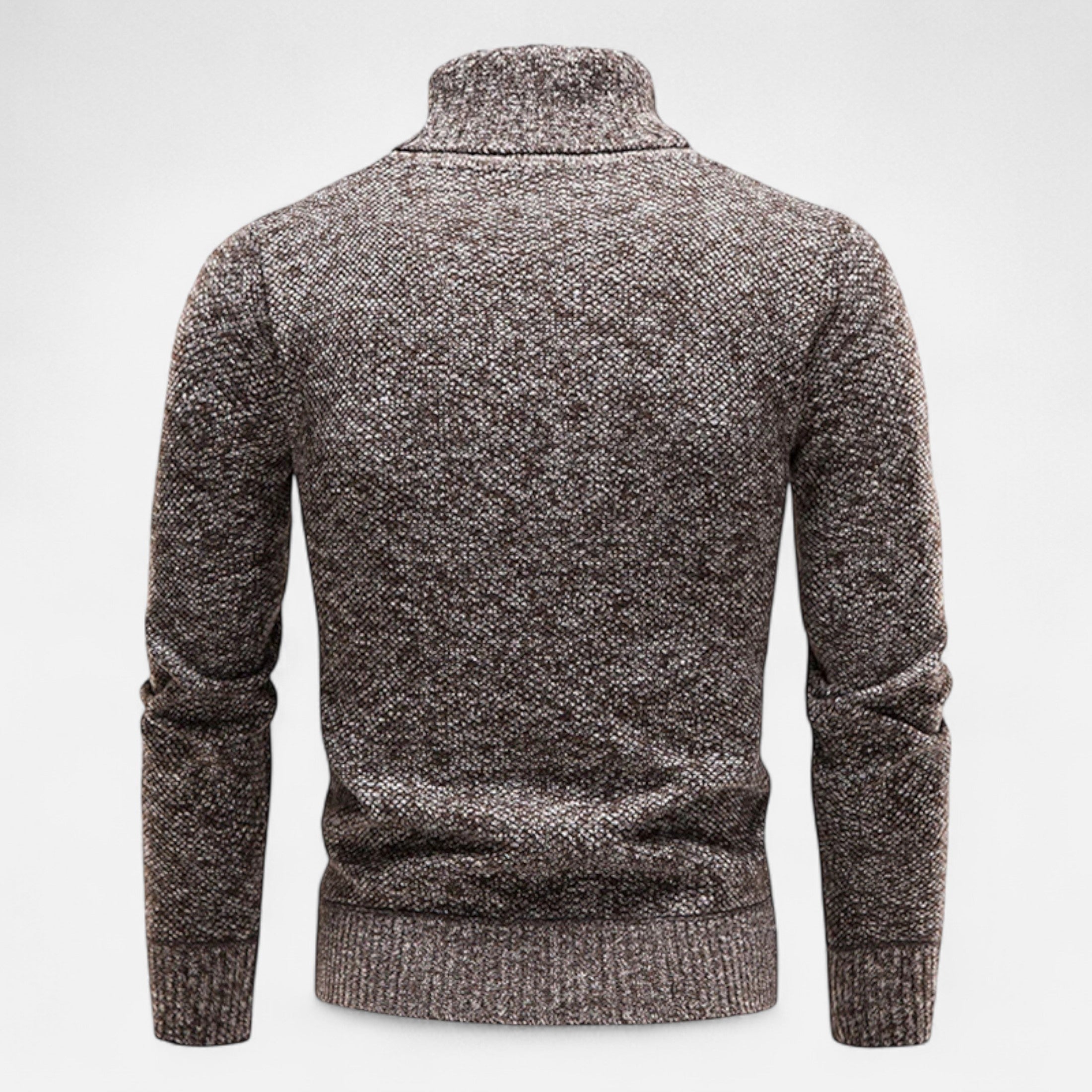 Maison Dresson | Men’s Knitted Turtleneck Sweater – Thick Winter Warmth