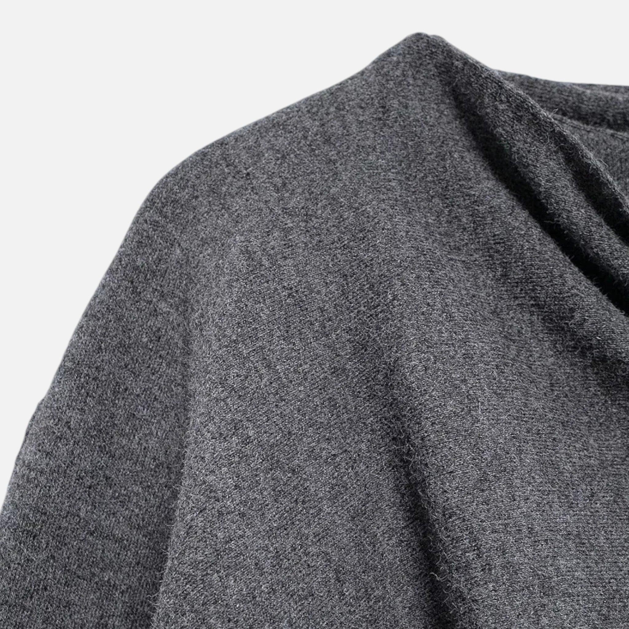 Maison Dresson | Women’s Elegant Wool-Feel Poncho Cardigan