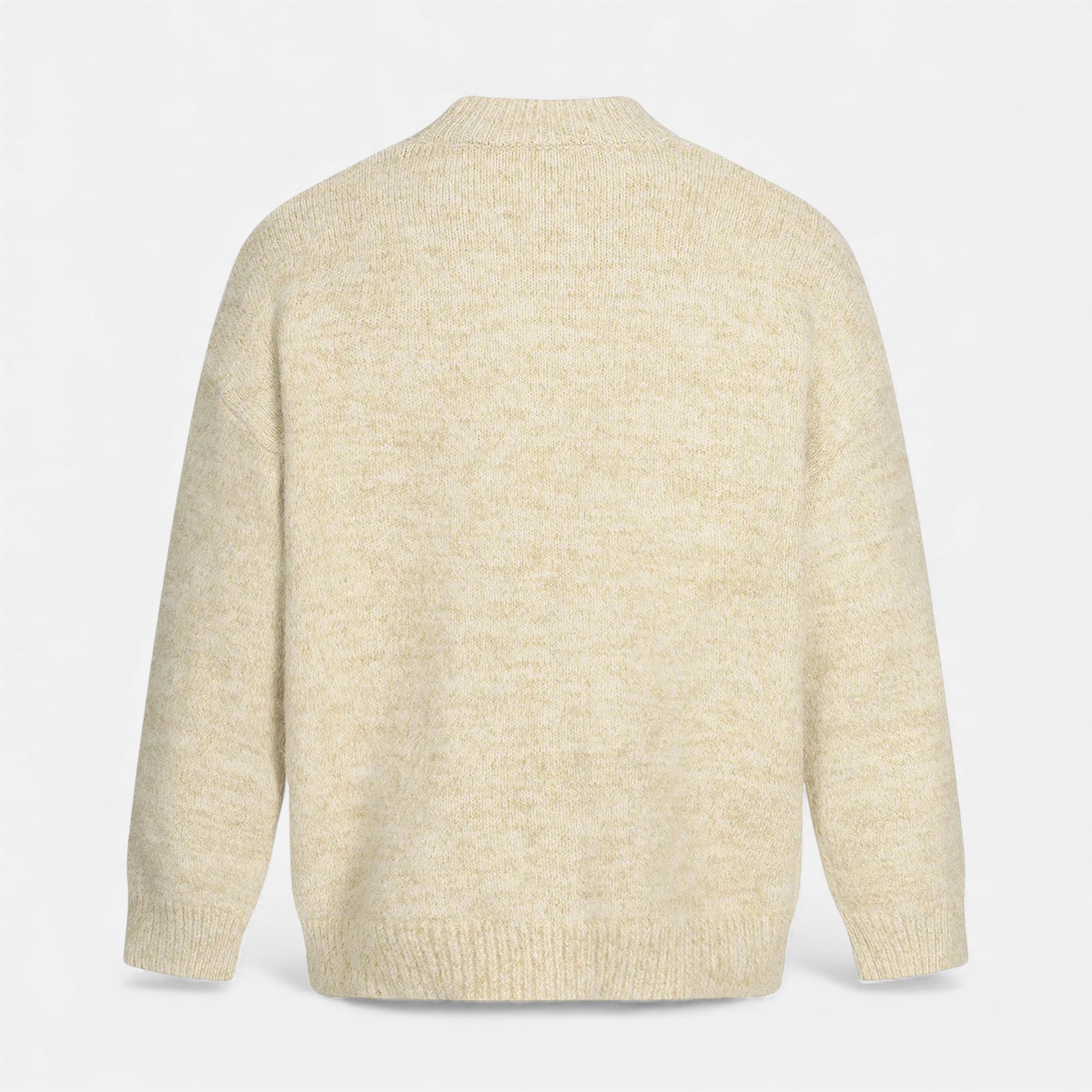 Maison Dresson | Men’s Wool-Effect Crew Neck Sweater