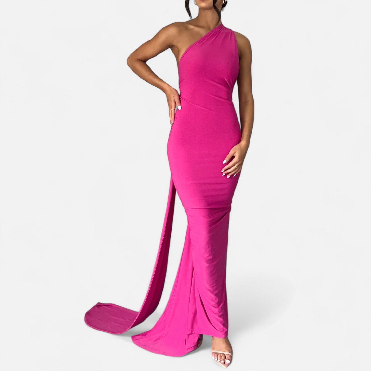 Maison Dresson | Women’s Backless Scarf-Tie Evening Dress