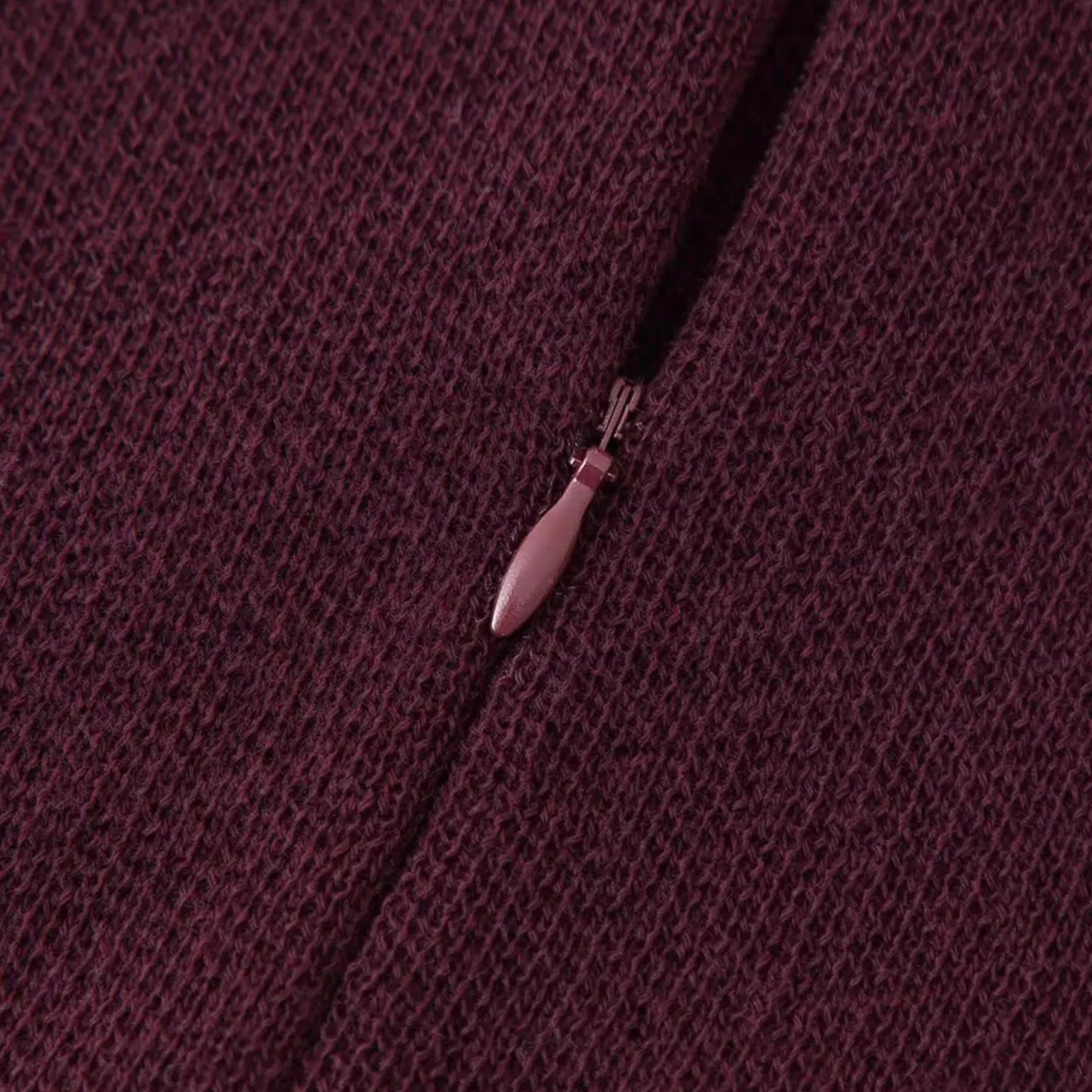 Maison Dresson | Women’s Vintage Pleated Dress – Half Sleeve Autumn Elegance