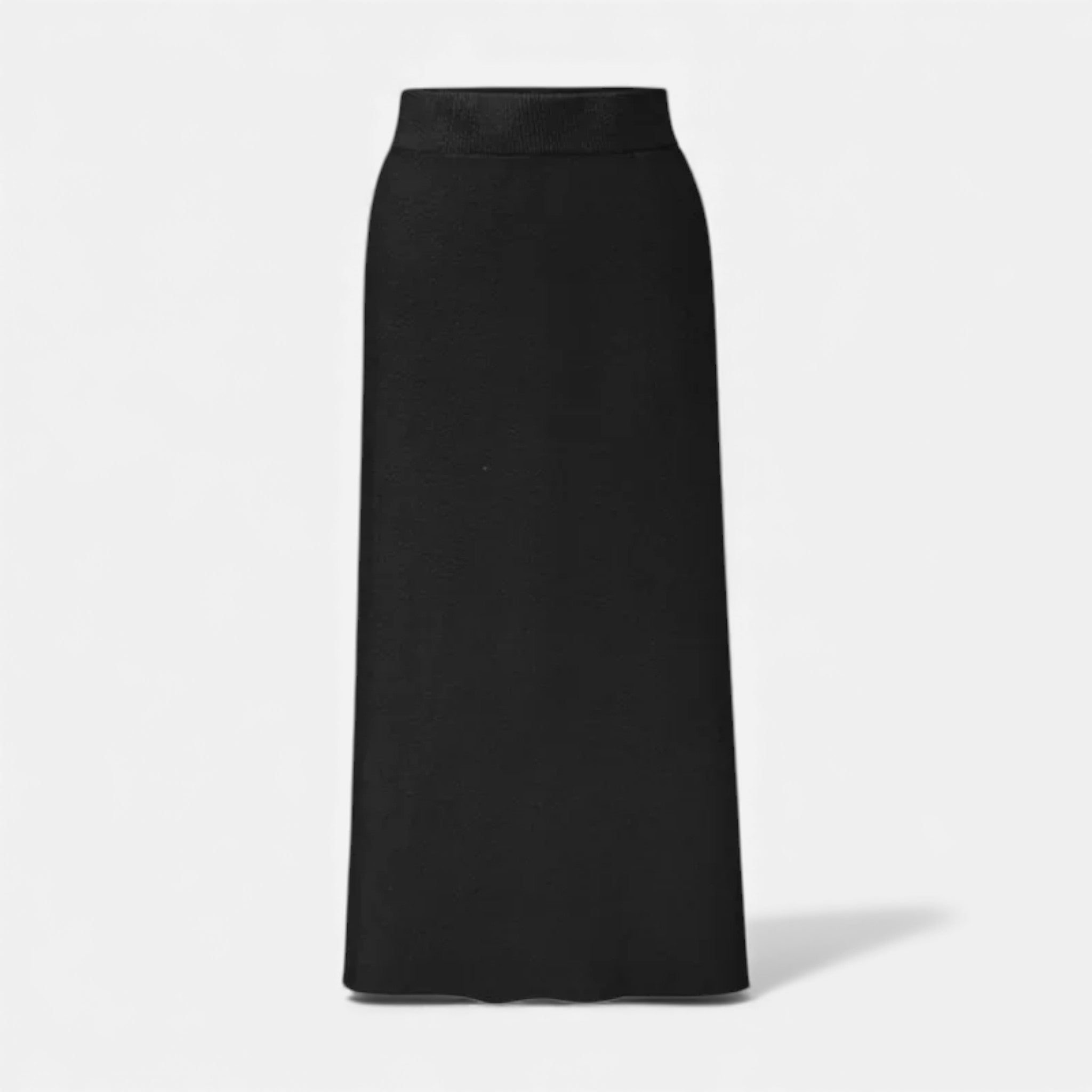 Maison Dresson | Women’s Wool A-Line Split Midi Skirt