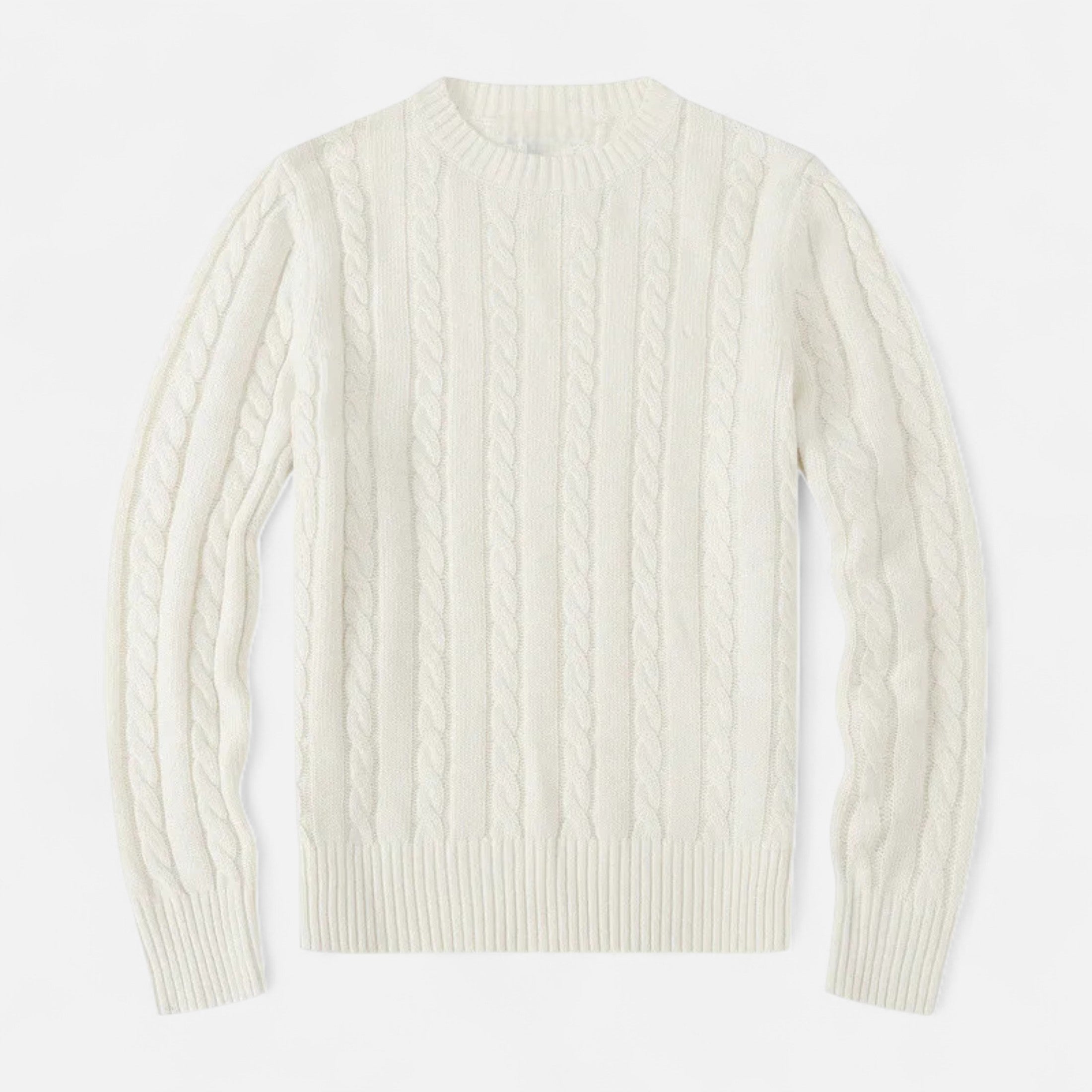 Maison Dresson | Men’s Cotton Blend Sweater – Timeless Round Neck Style