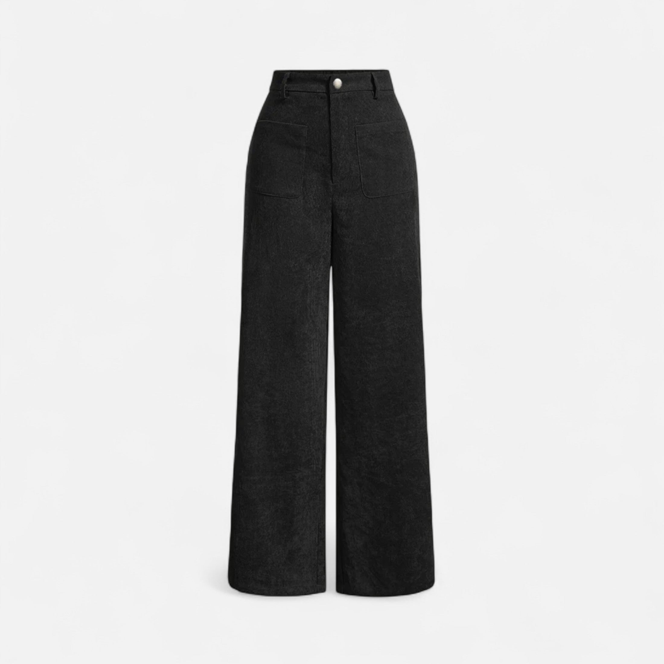 Maison Dresson | Women’s High Waist Trousers – Retro Full-Length Elegance