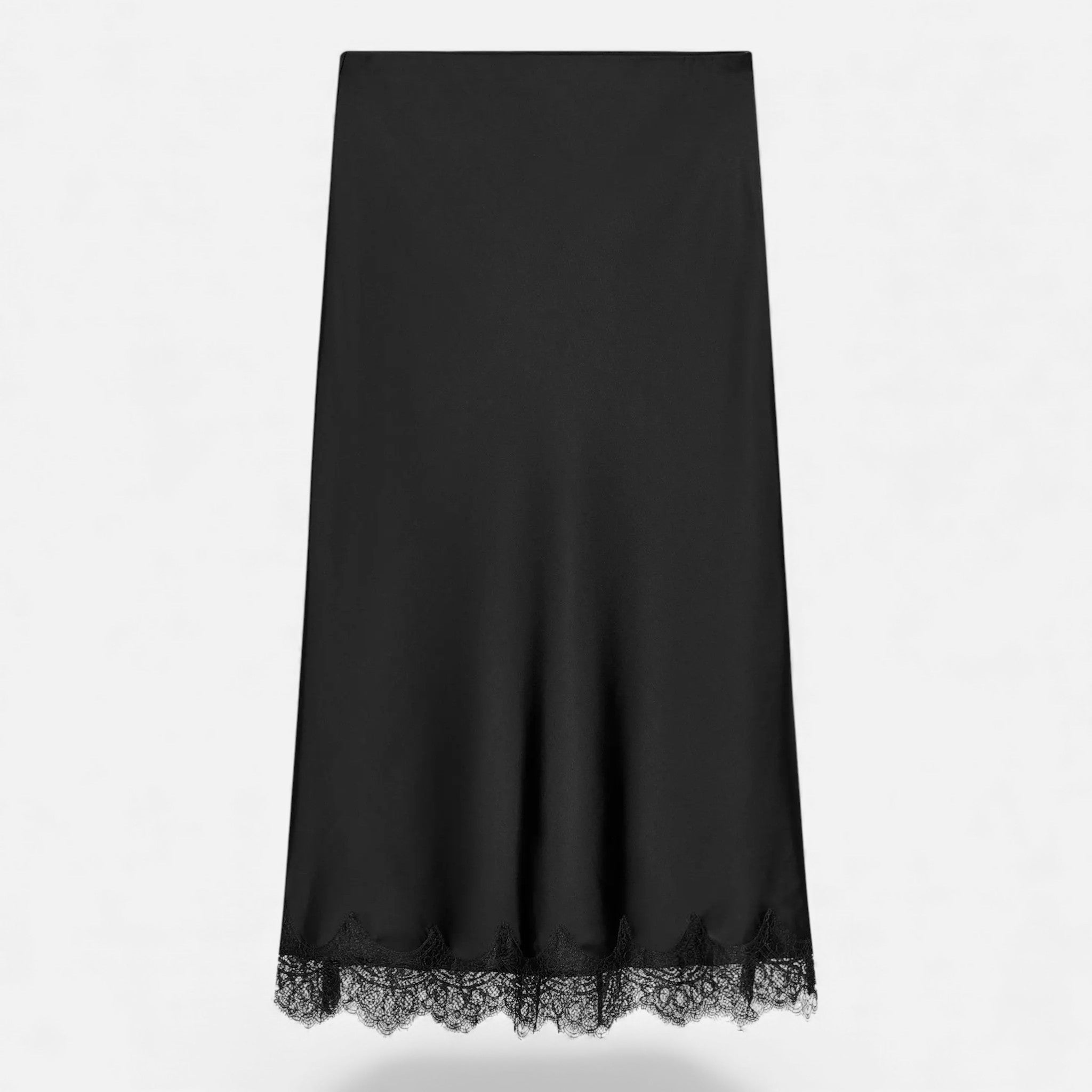 Maison Dresson | Women’s Elegant Satin Midi Skirt