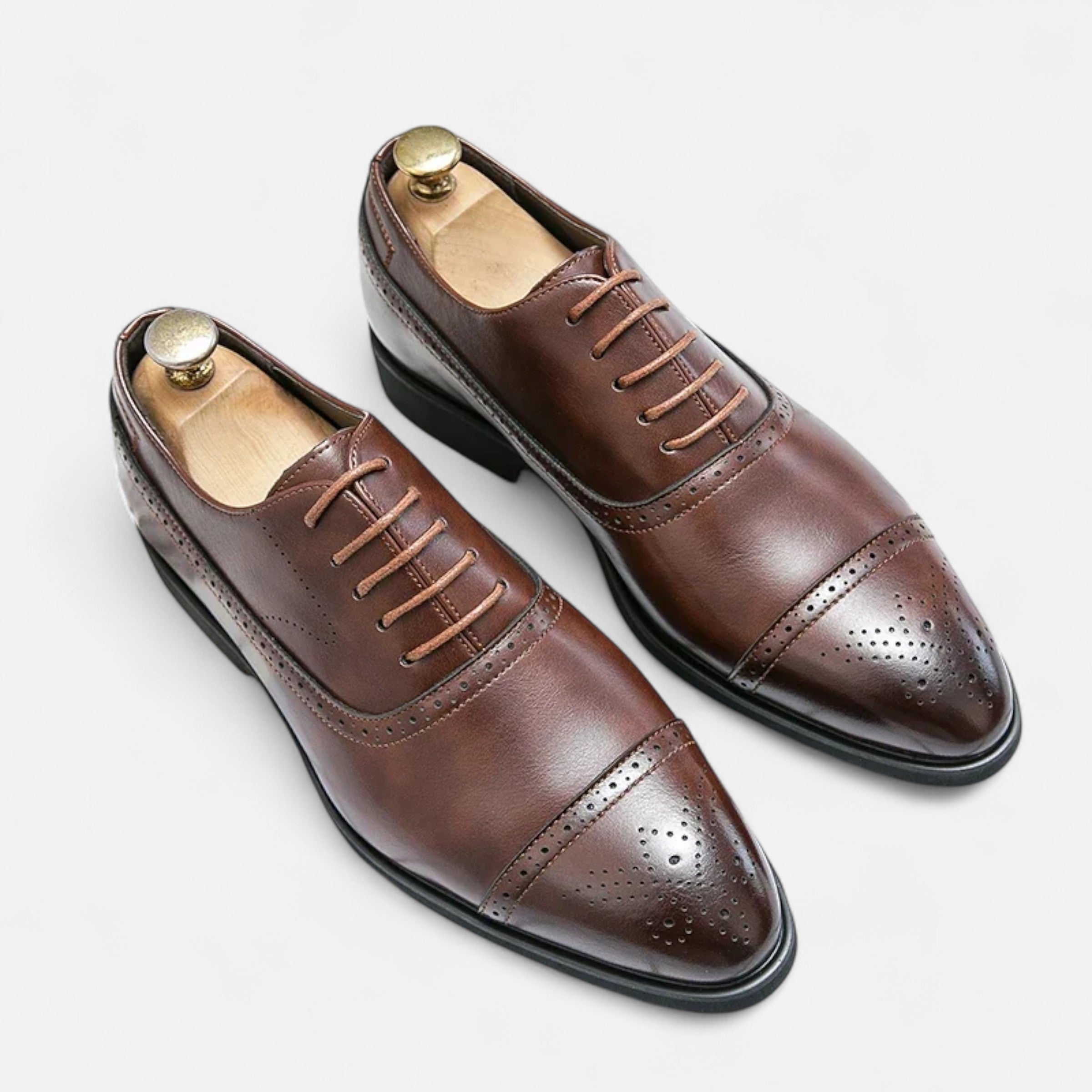 Maison Dresson | Men’s Classic Carved Formal Shoes