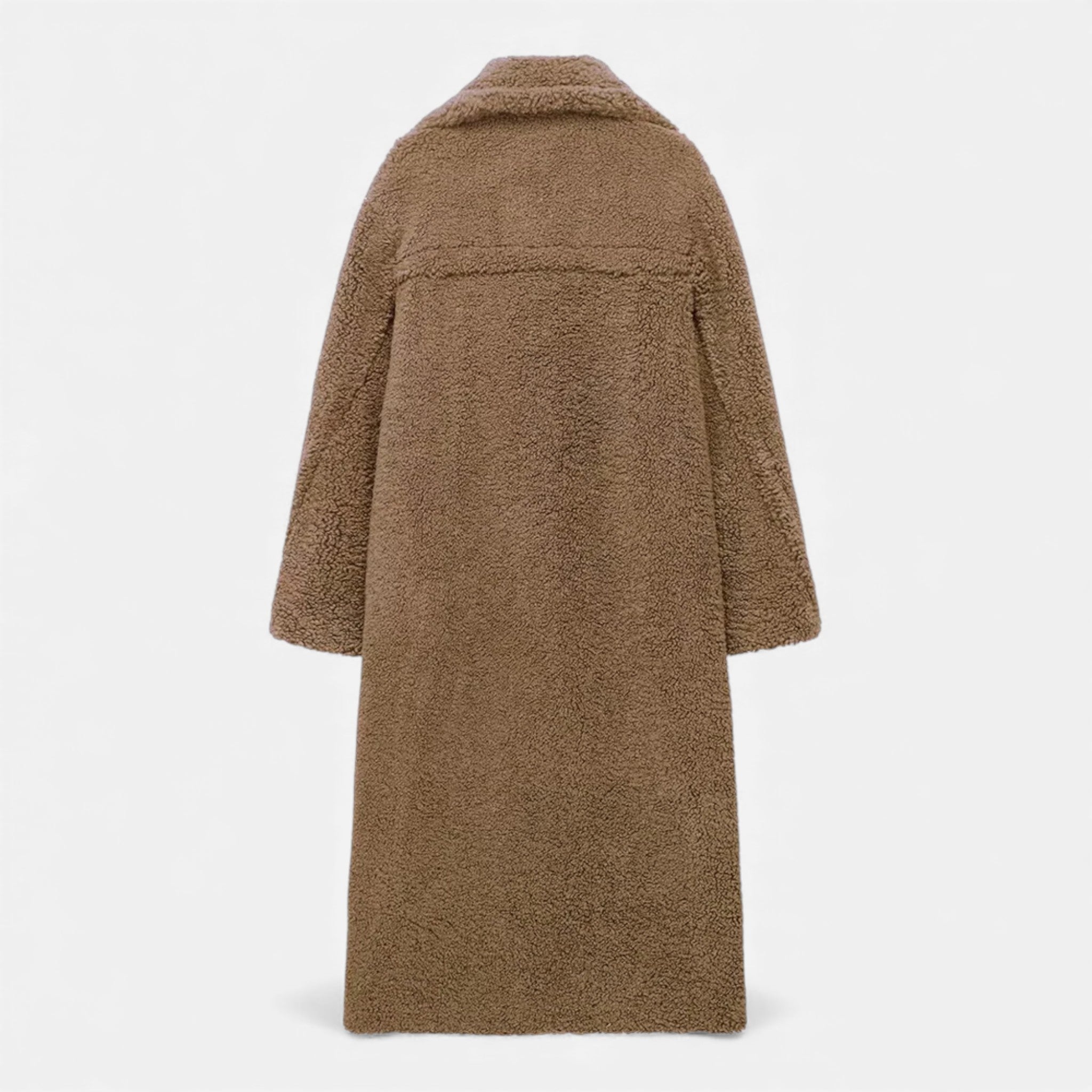 Maison Dresson | Women’s Long Double-Breasted Teddy Coat