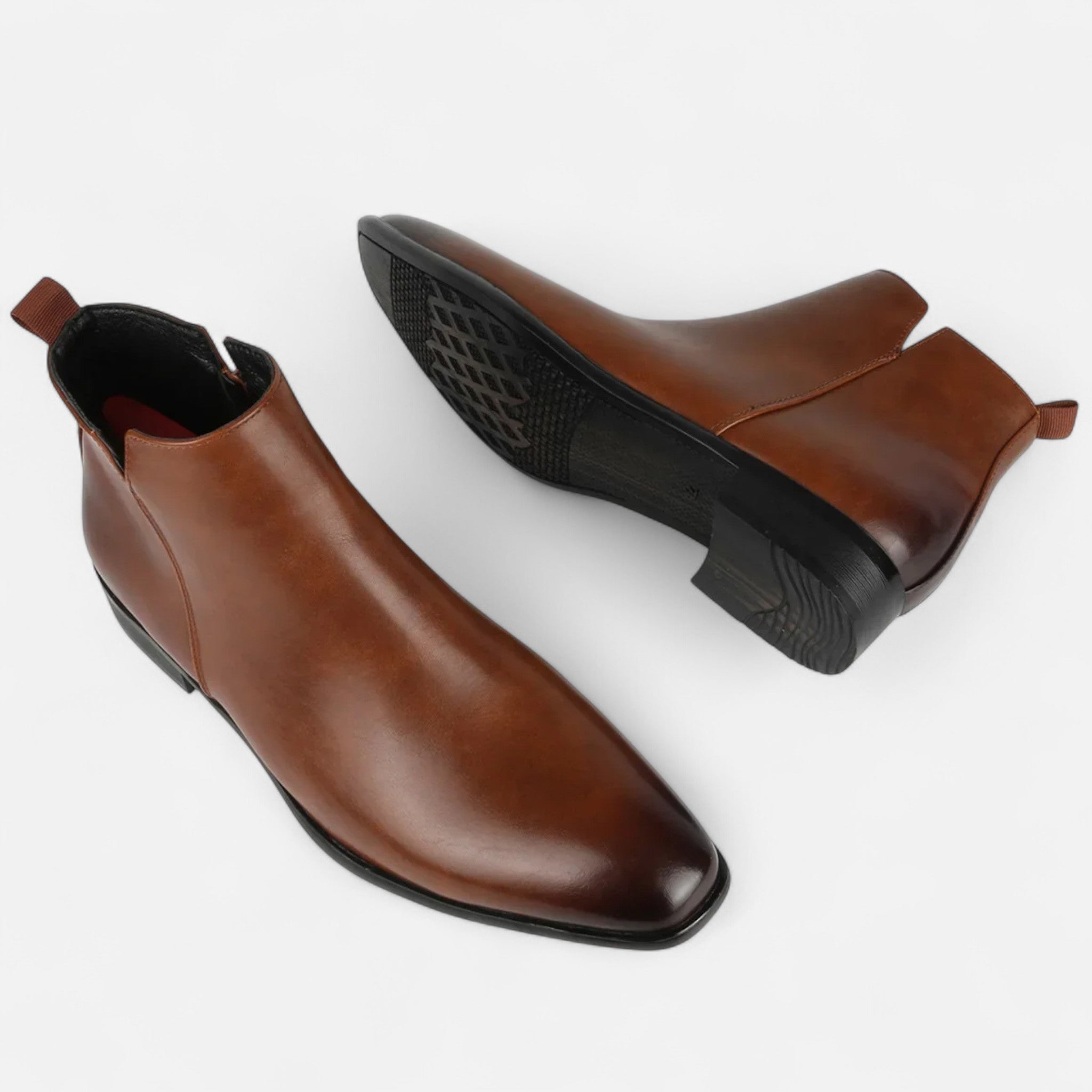 Maison Dresson | Men’s Square-Toe Chelsea Boots