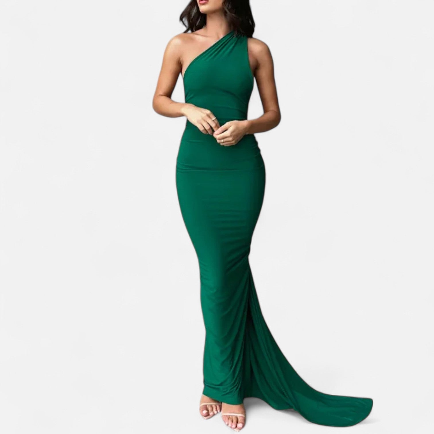 Maison Dresson | Women’s Backless Scarf-Tie Evening Dress