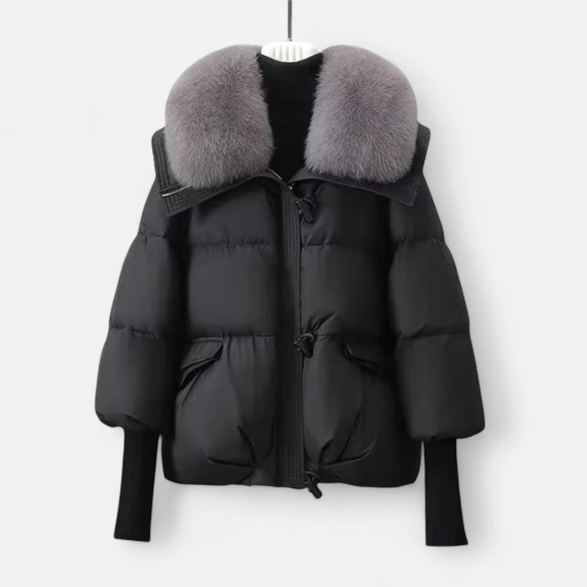 Maison Dresson | Women’s Fur-Collar Down Cotton Jacket