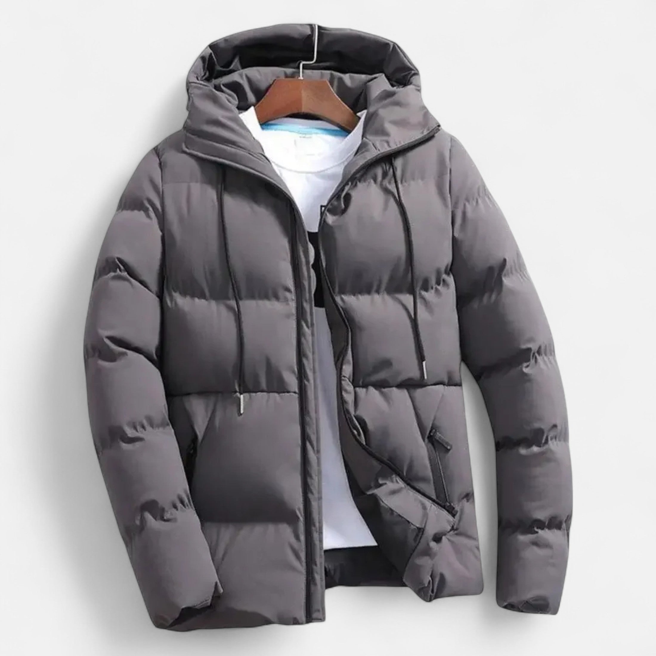Maison Dresson | Men’s Hooded Puffer Jacket – Timeless Cold Weather Layer