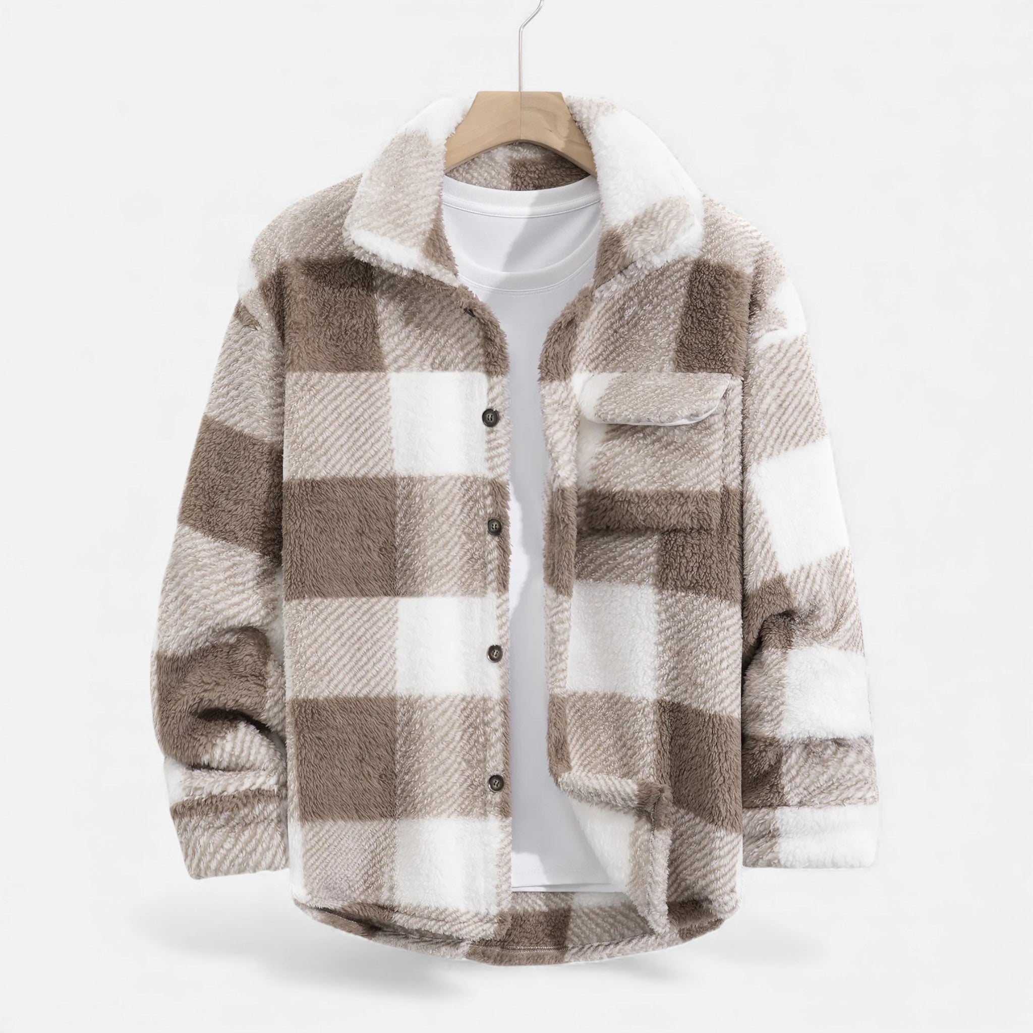 Maison Dresson | Men’s Velvet Plush Rabbit Fur Jacket