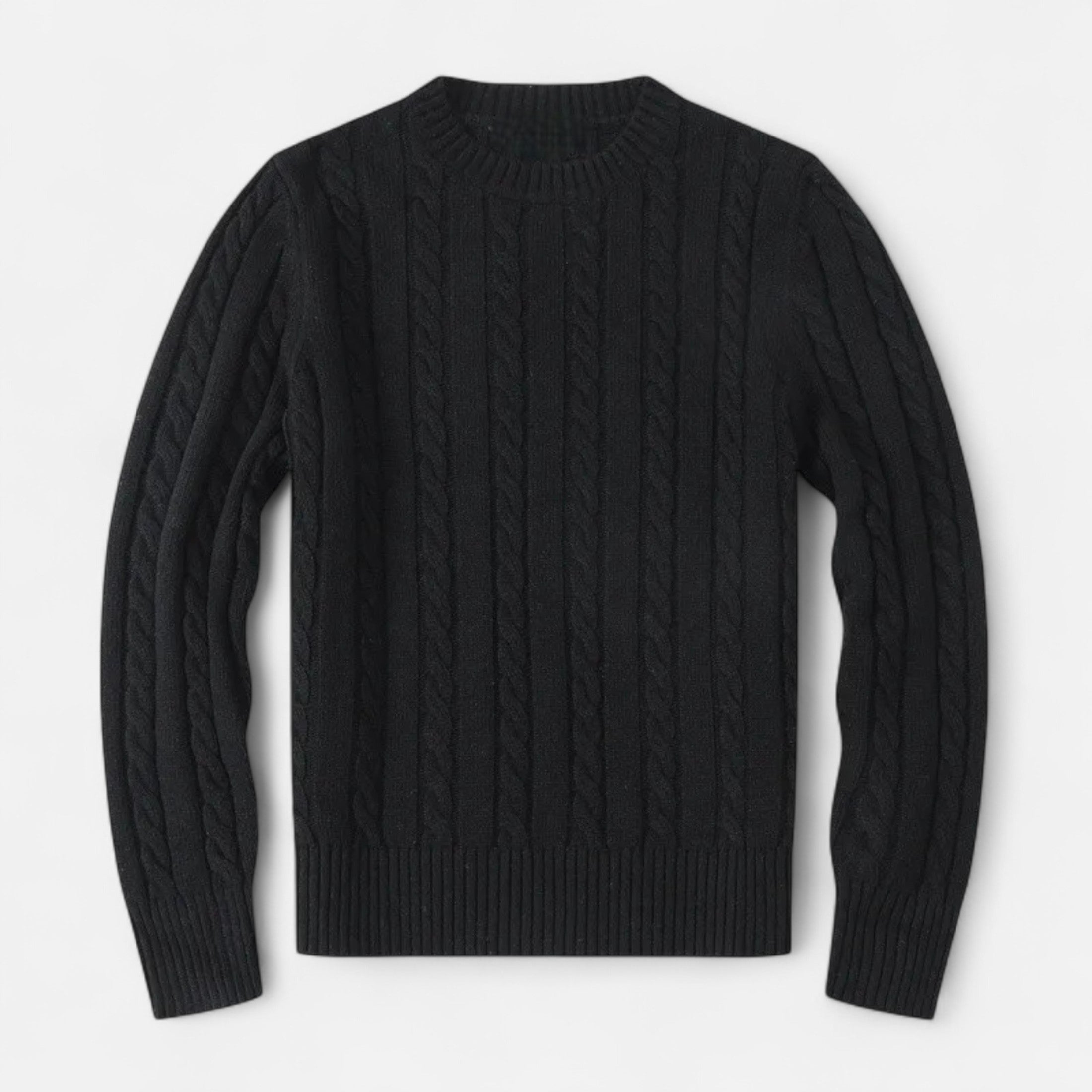 Maison Dresson | Men’s Cotton Blend Sweater – Timeless Round Neck Style